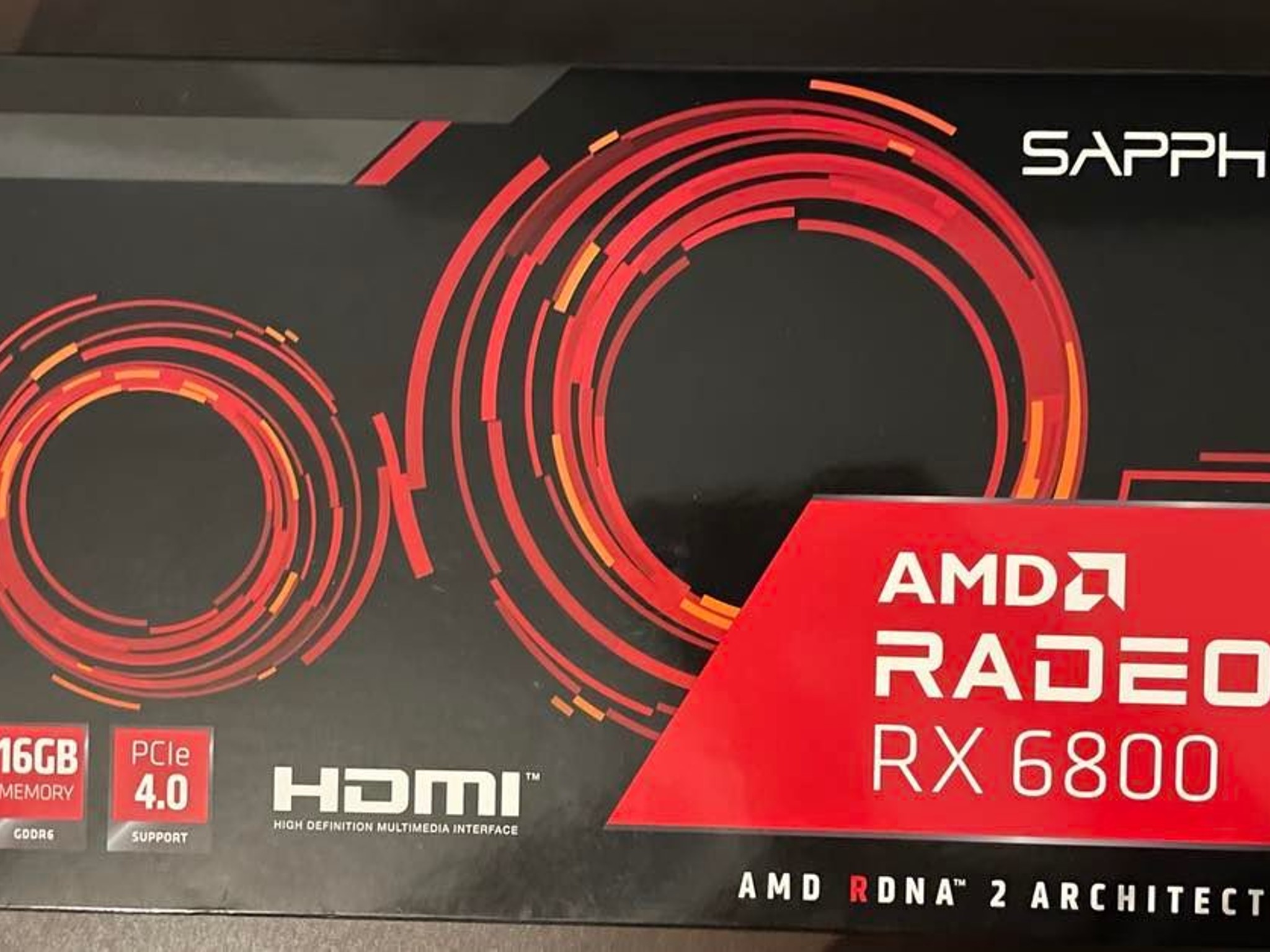 Sapphire RX 6800 Reference Card(Used)