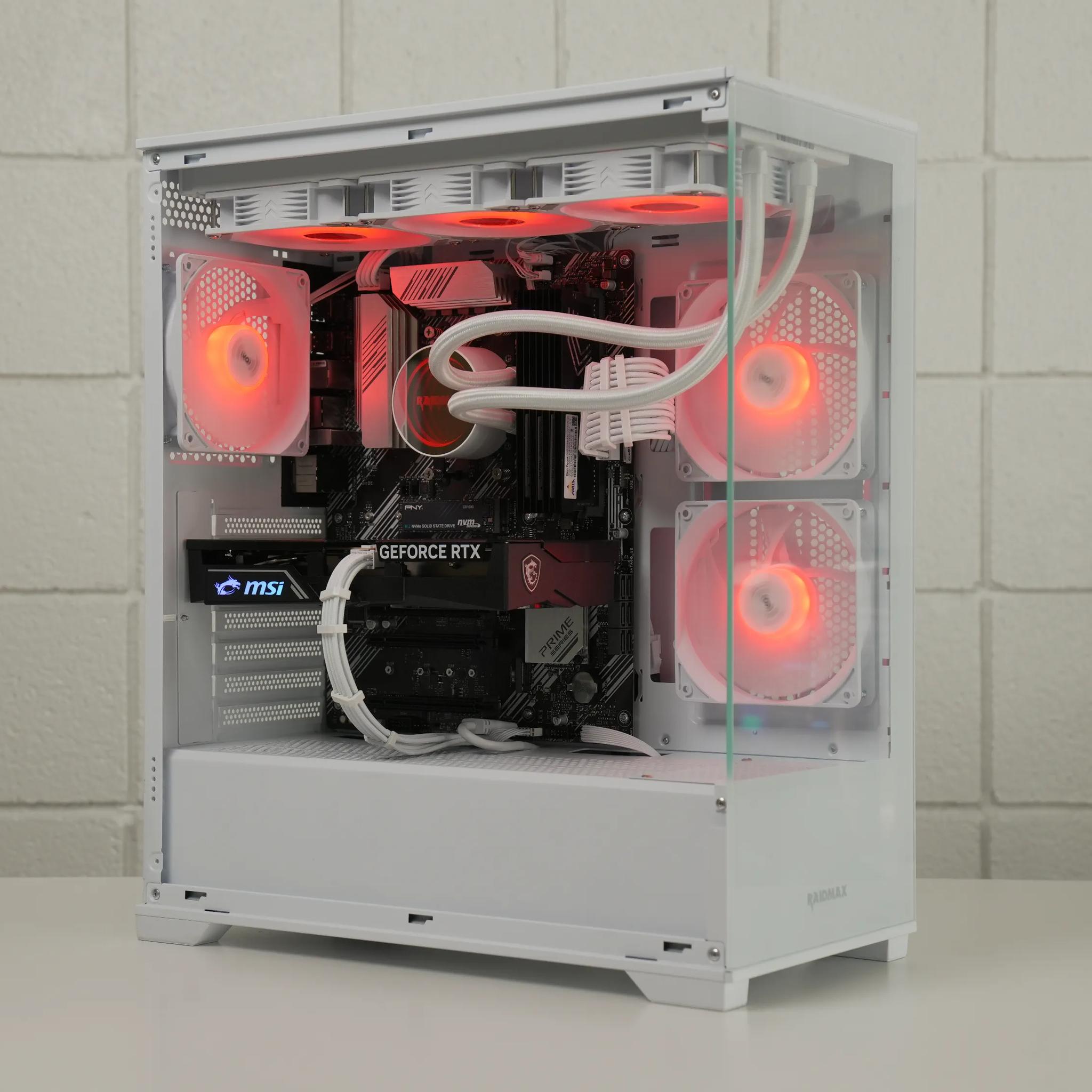 RTX 5060 | RYZEN 5 3600 | 32GB RAM | 1TB SSD | WiFi & BT | Liquid-cooled Gaming PC