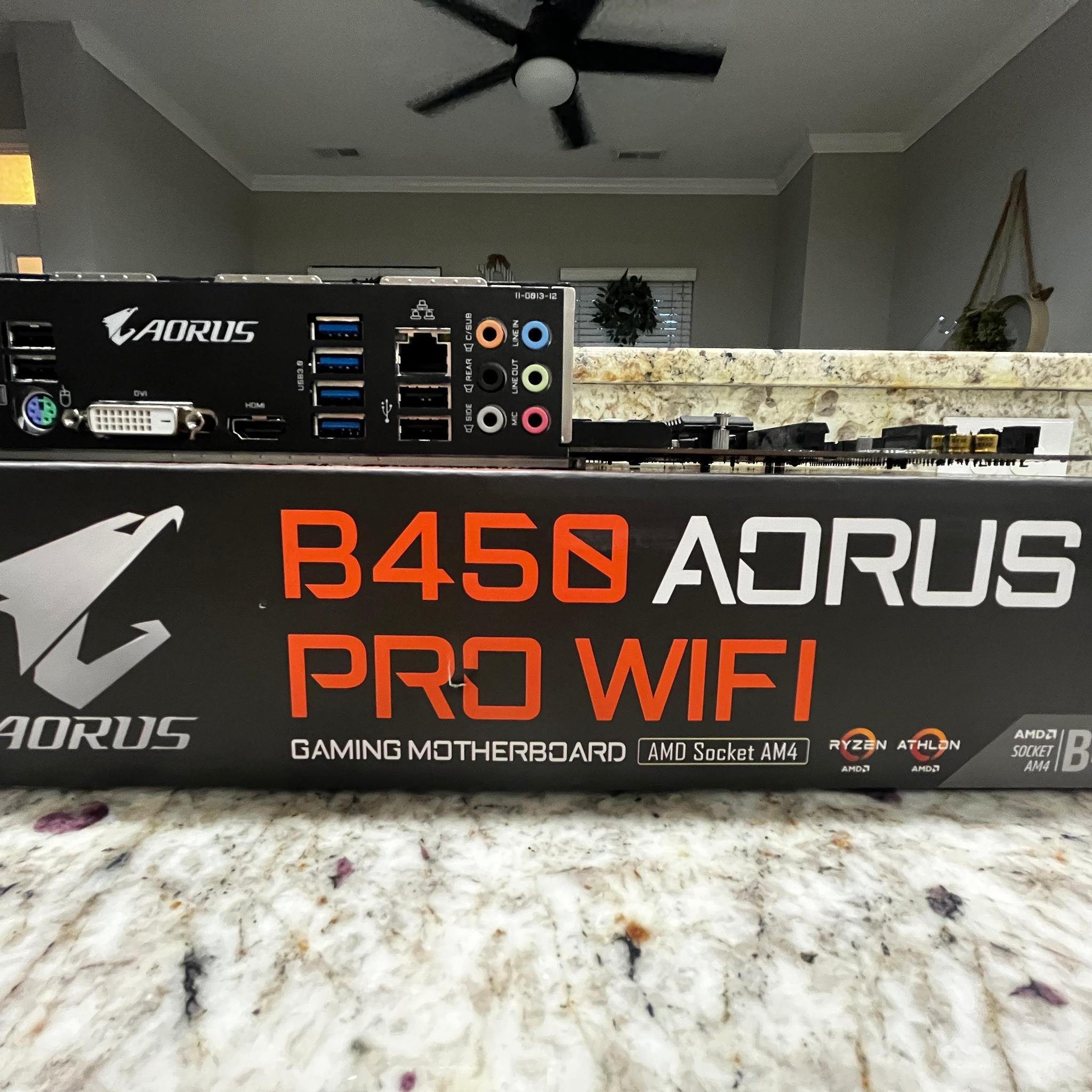 Gigabyte B450 AORUS ELITE ATX AM4 Motherboard