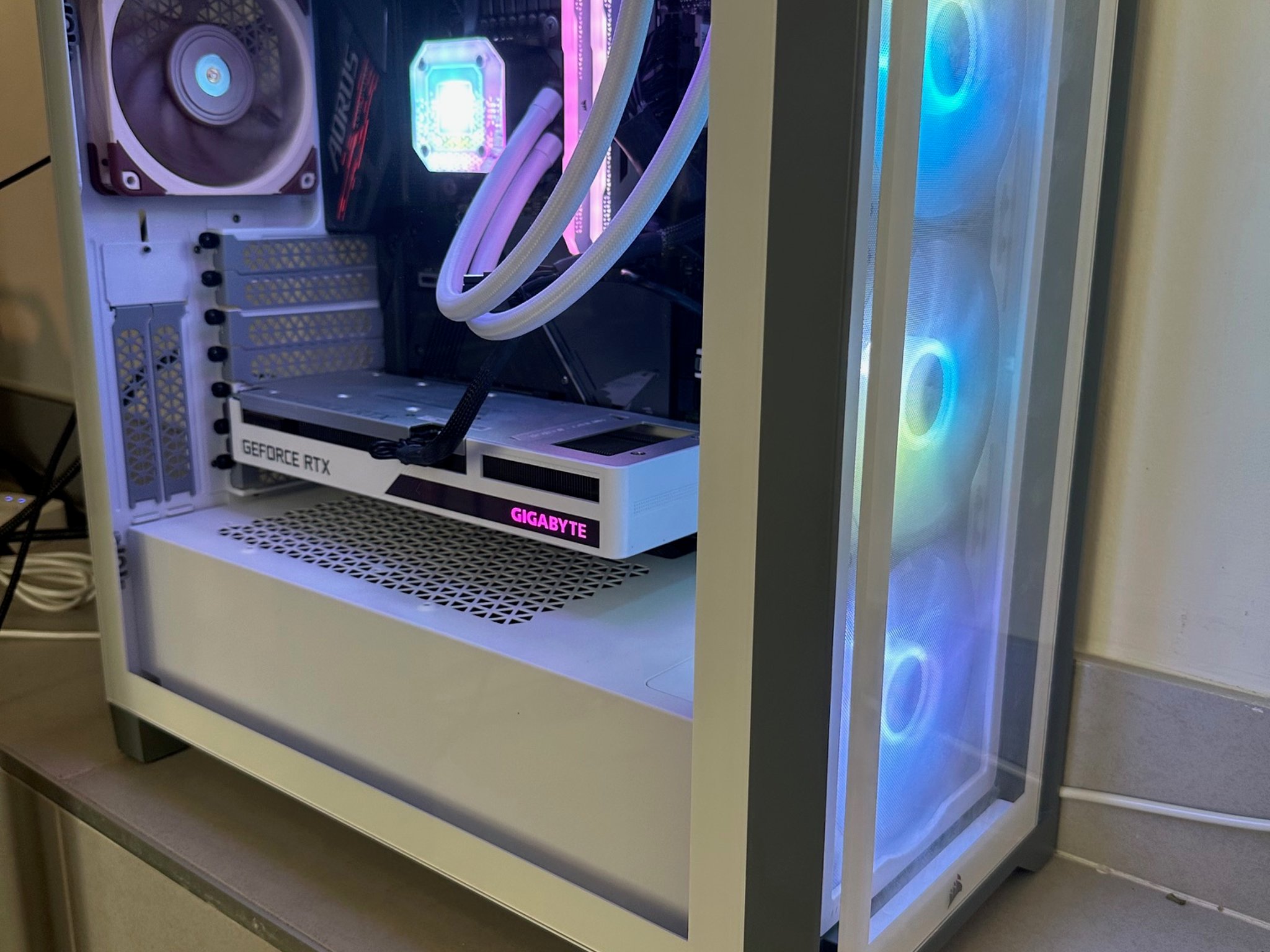 Intel i9 RTX 3060 Gaming PC "White Lightning"