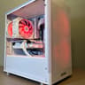 ⚪⚪ White Gaming PC⚪AMD RX 5500 XT 8GB⚪Ryzen 3 3100⚪16GB DDR4⚪500GB NVME