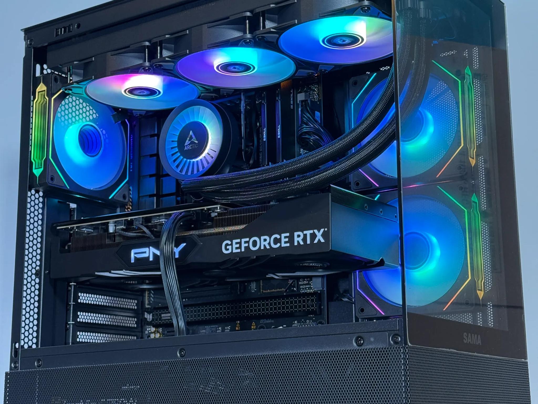 RTX 4080 Super Ryzen 9800X3D Gaming PC