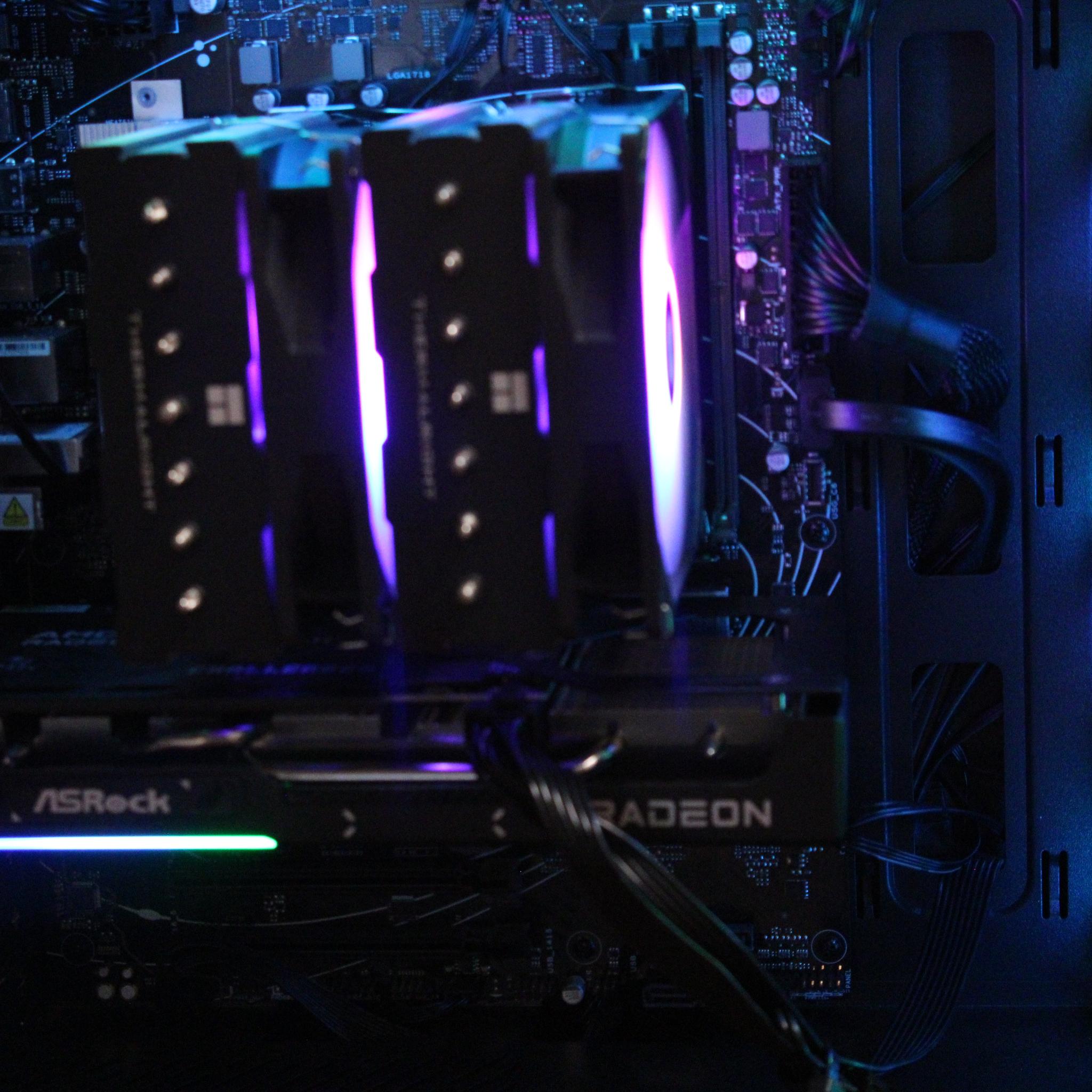 9060 XT OC 16GB / R5 7600X / 16GB DDR5 6000 CL34 / 1TB NVME SSD / RGB / Win11 PRO