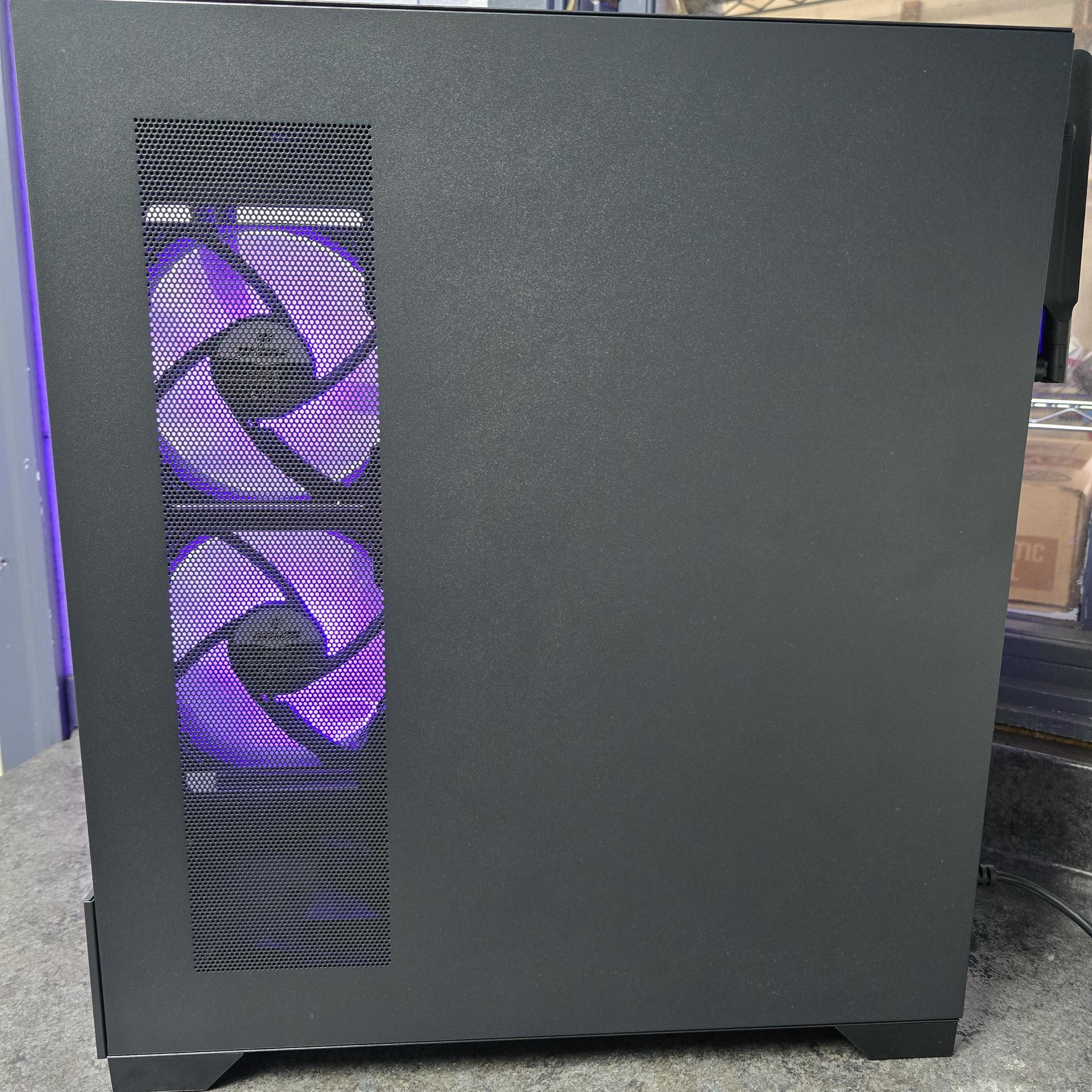 🟣⚫1440P CUSTOM AM5 PC | RTX 4070 OC | RYZEN 5 7500f | 32GB RAM | OKINOS AQUA 7 CASE⚫🟣