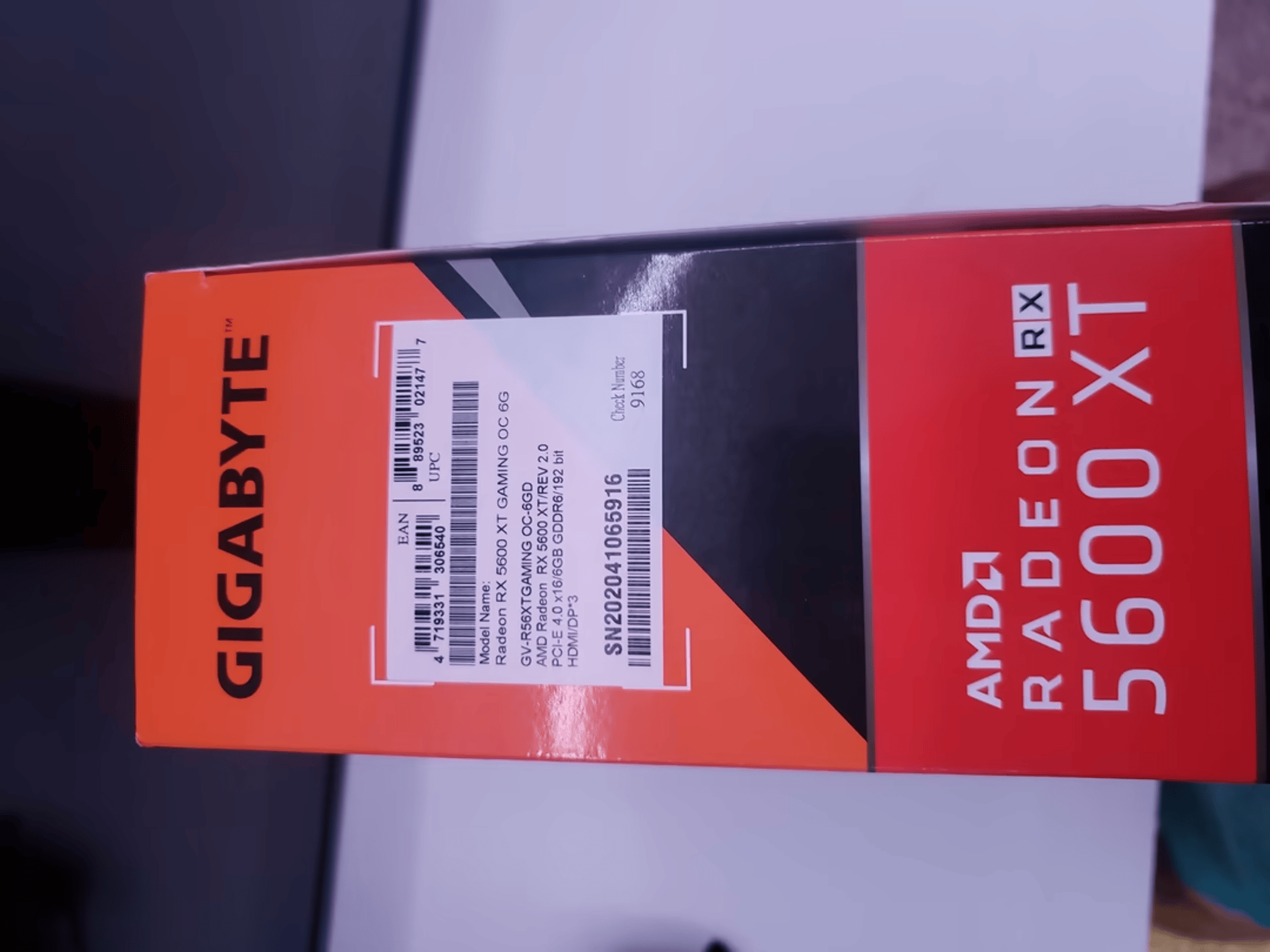 Gigabyte RX 5600XT