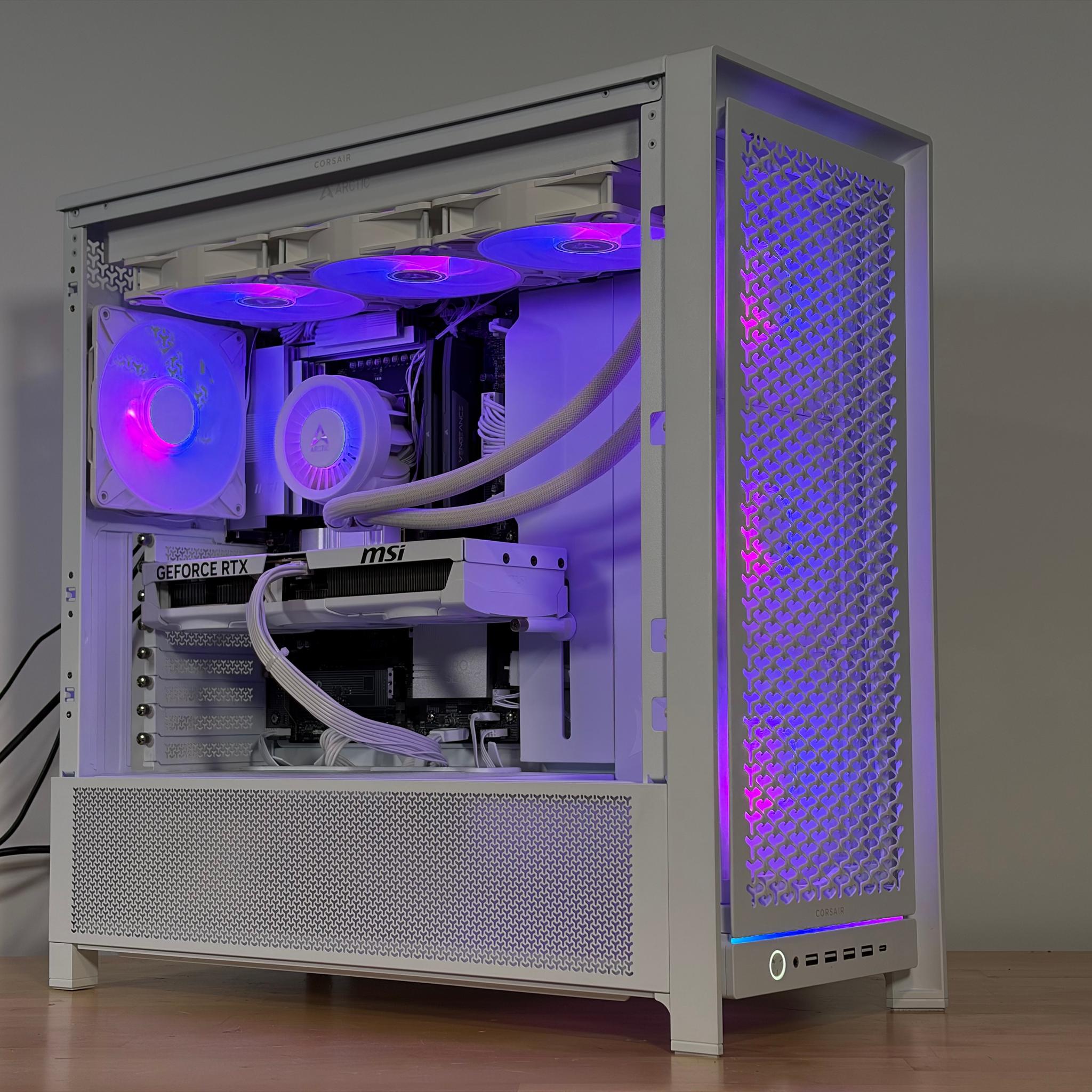 GeForce RTX 5080, Ryzen 7 9800X3D, 96GB RAM Gaming Beast