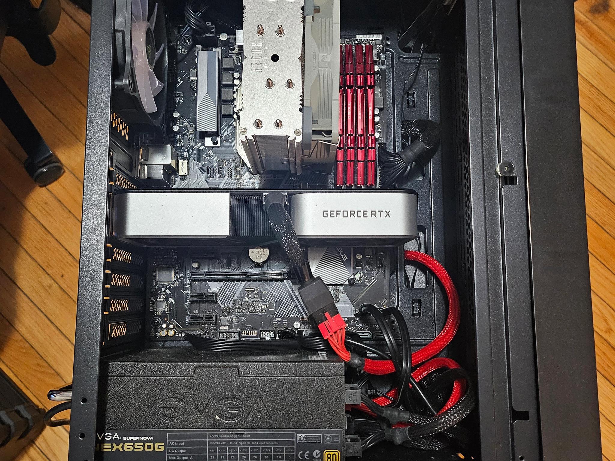Like new! 5600x, 3060ti Founders edition!, 32gbs ram.