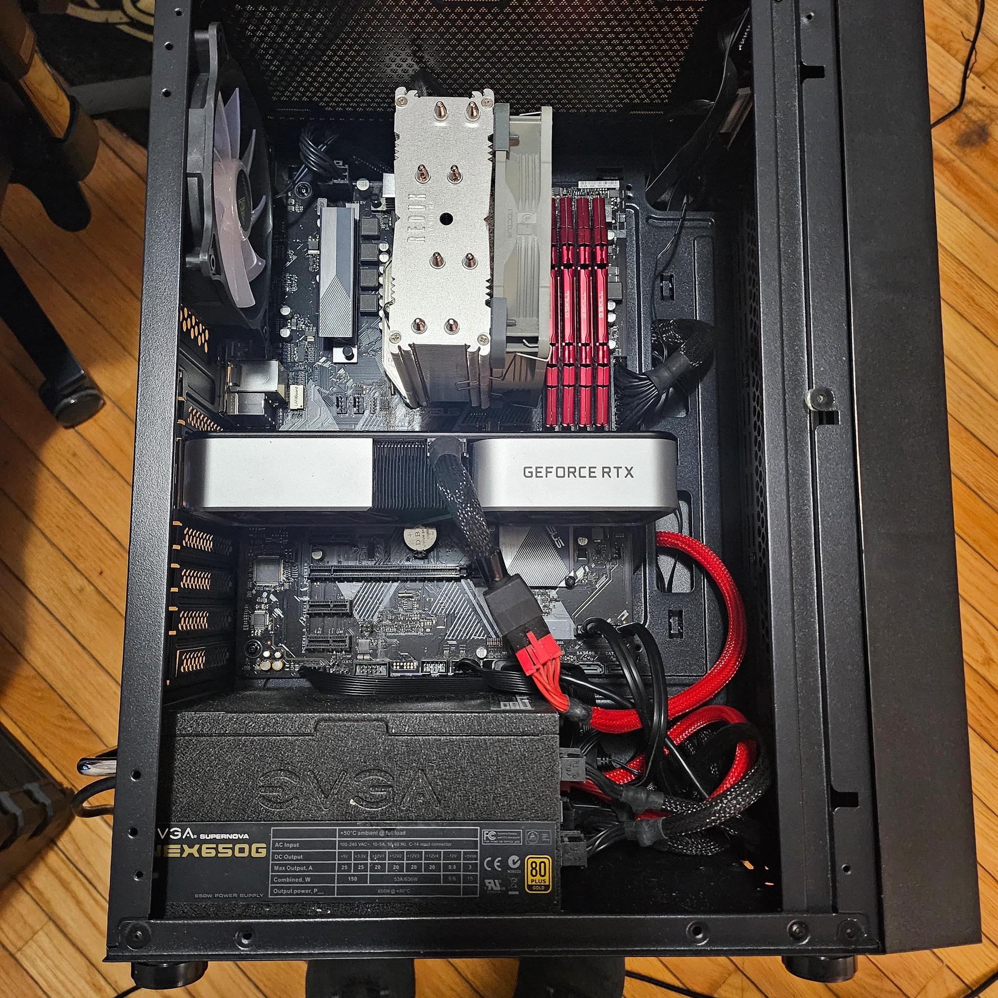 Like new! 5600x, 3060ti Founders edition!, 32gbs ram.