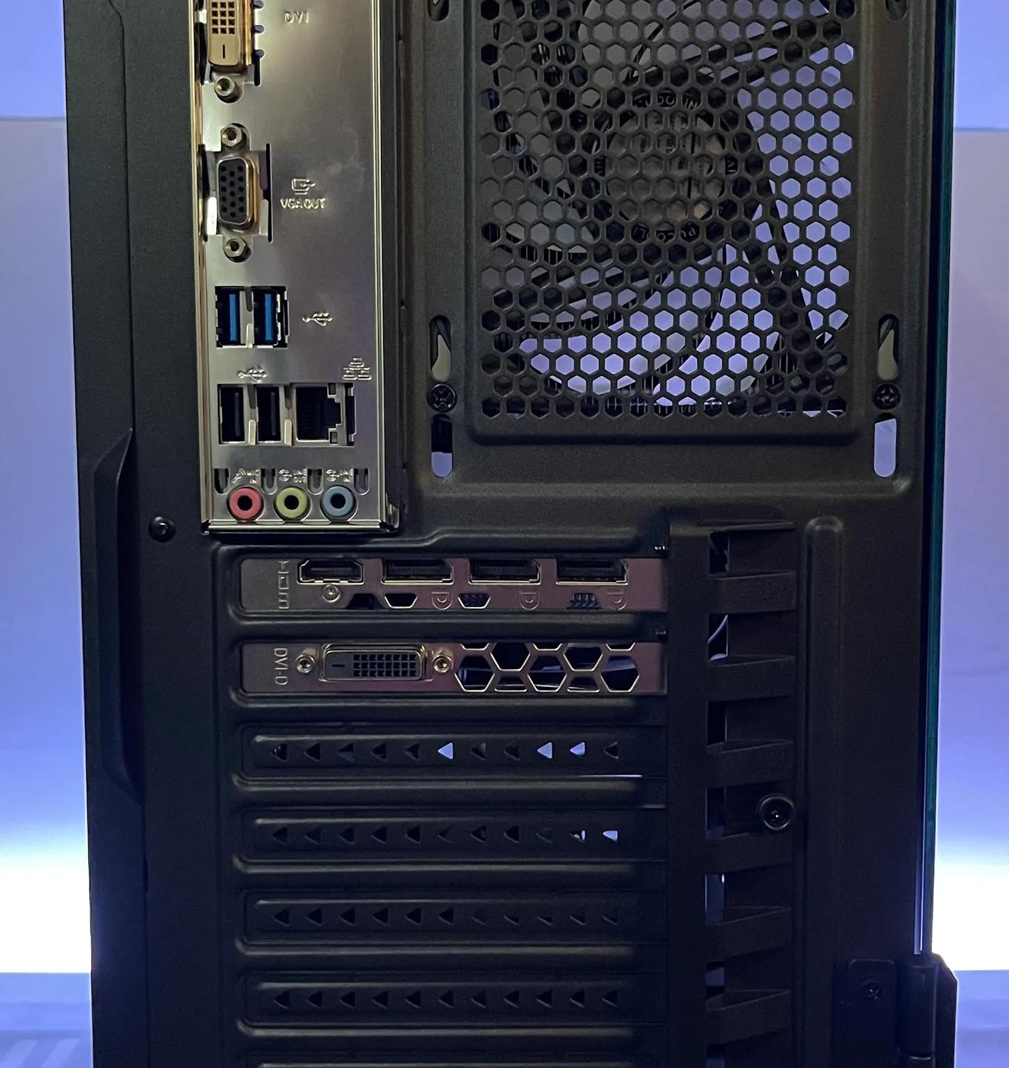 RGB i7 Gaming PC (i7-4770, 16GB RAM, RX 570 8GB, 512GB SSD/1TB HDD)