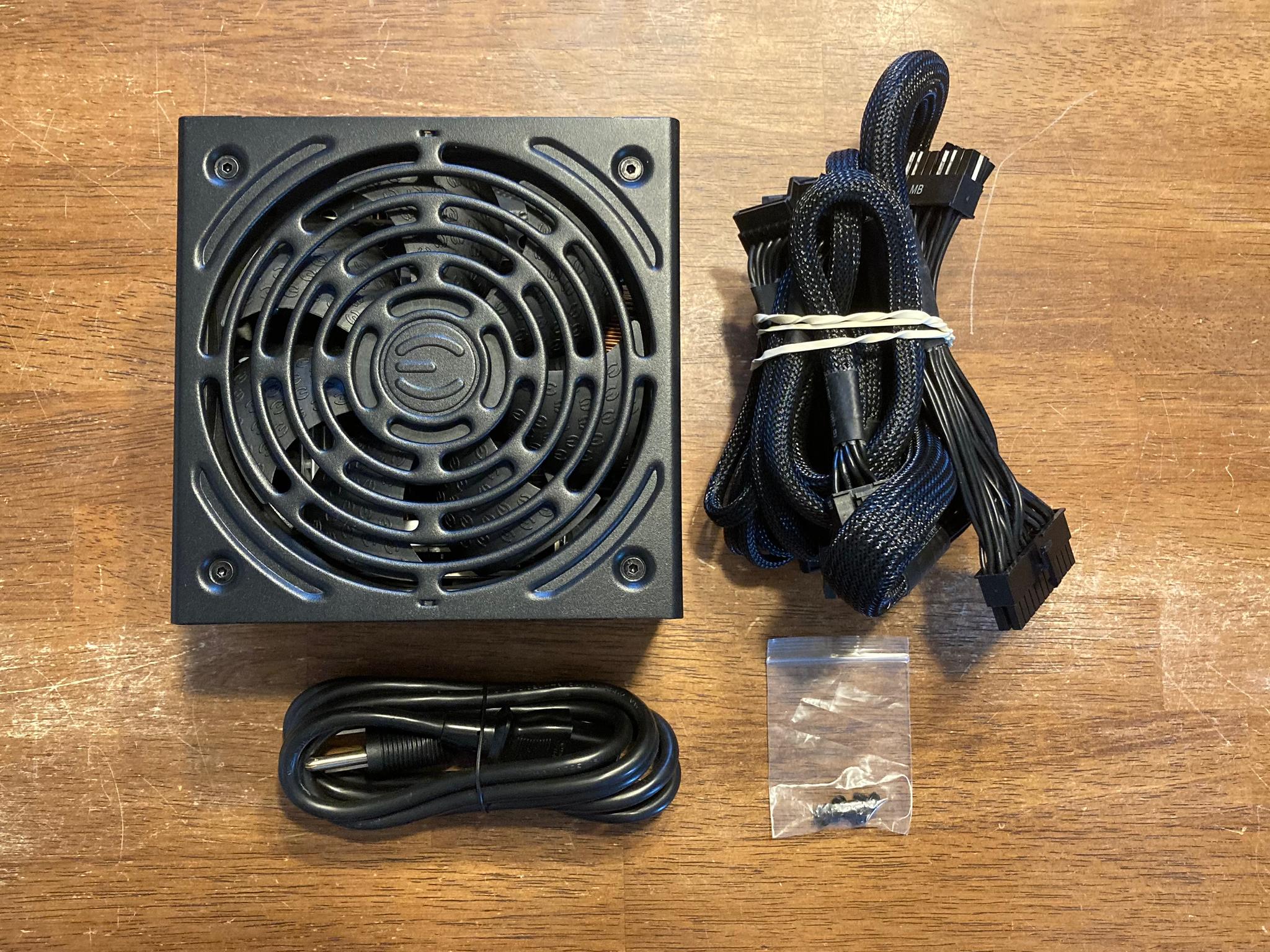 EVGA 550 B5 550 Watt 80+ Bronze Fully-Modular ATX Power Supply