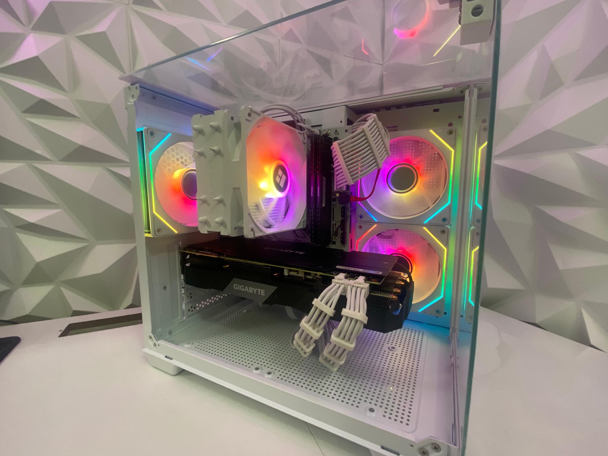 🎅🎅 White Elite Build – Ryzen 5 3600 + RTX 2070 Super 8GB | 1080p/1440p High FPS Ready