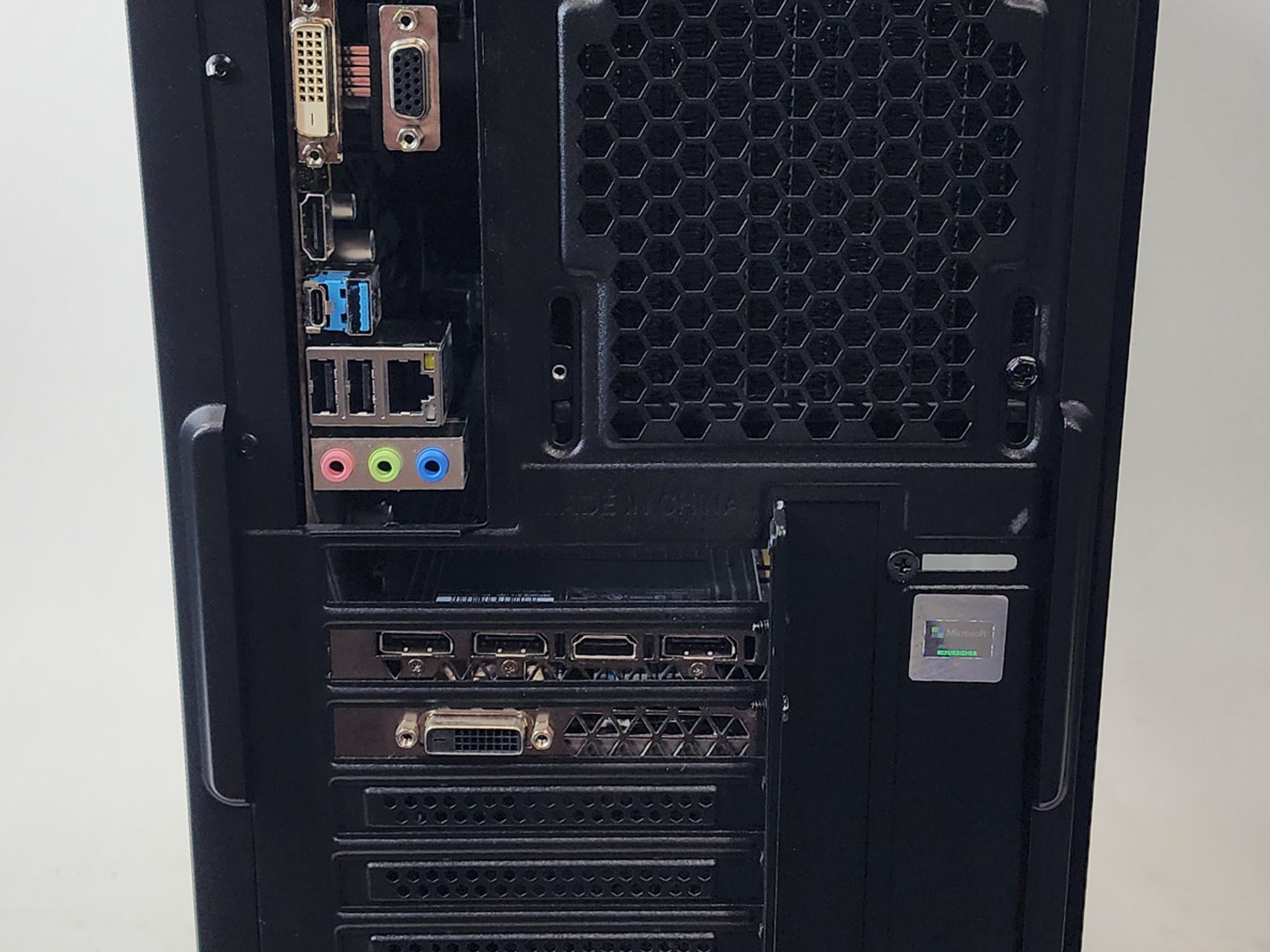 Gaming PC i7-8700K 16GB RAM 512GB SSD GTX 1080 8GB Windows 11 Computer