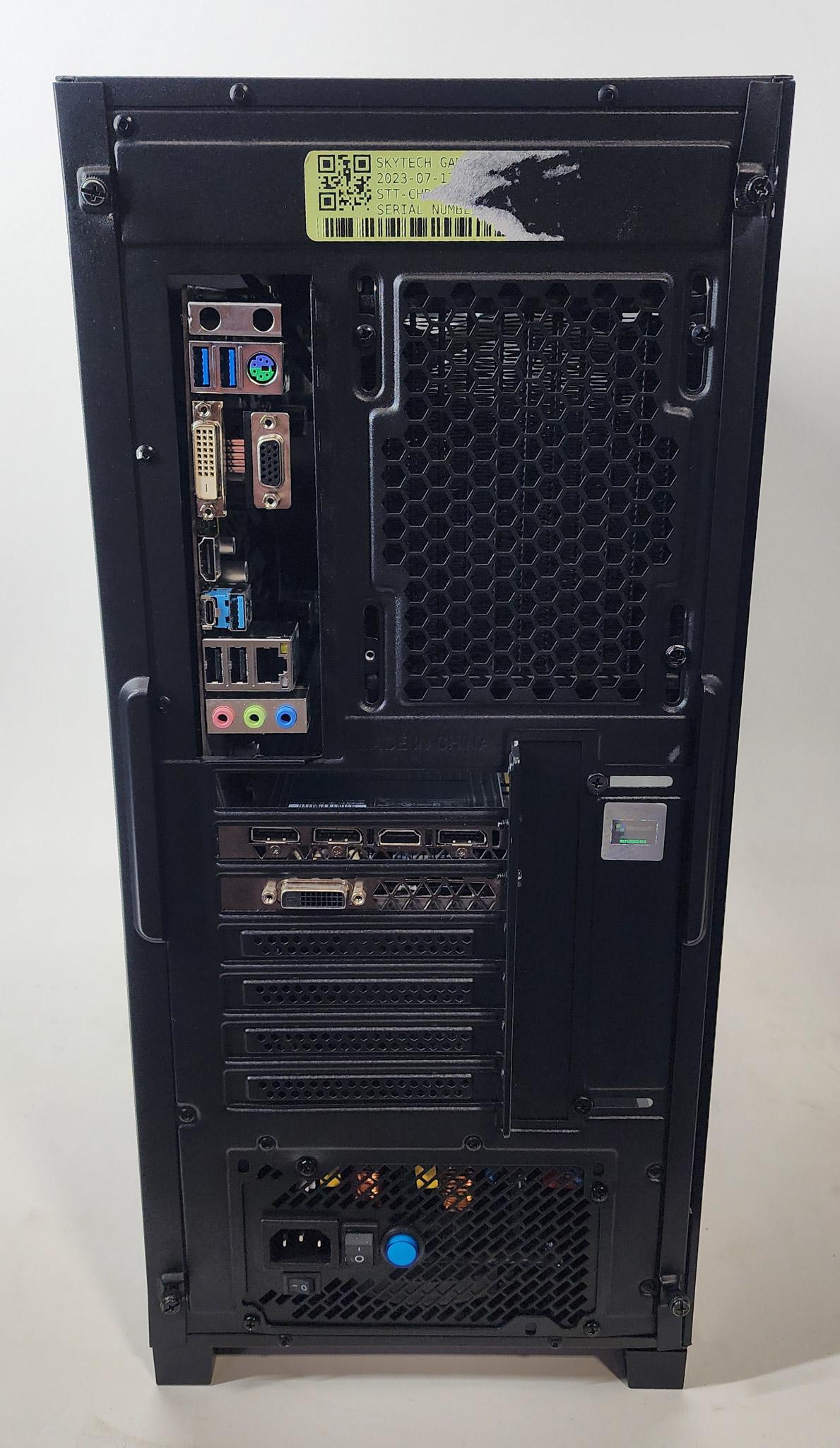 Gaming PC i7-8700K 16GB RAM 512GB SSD GTX 1080 8GB Windows 11 Computer