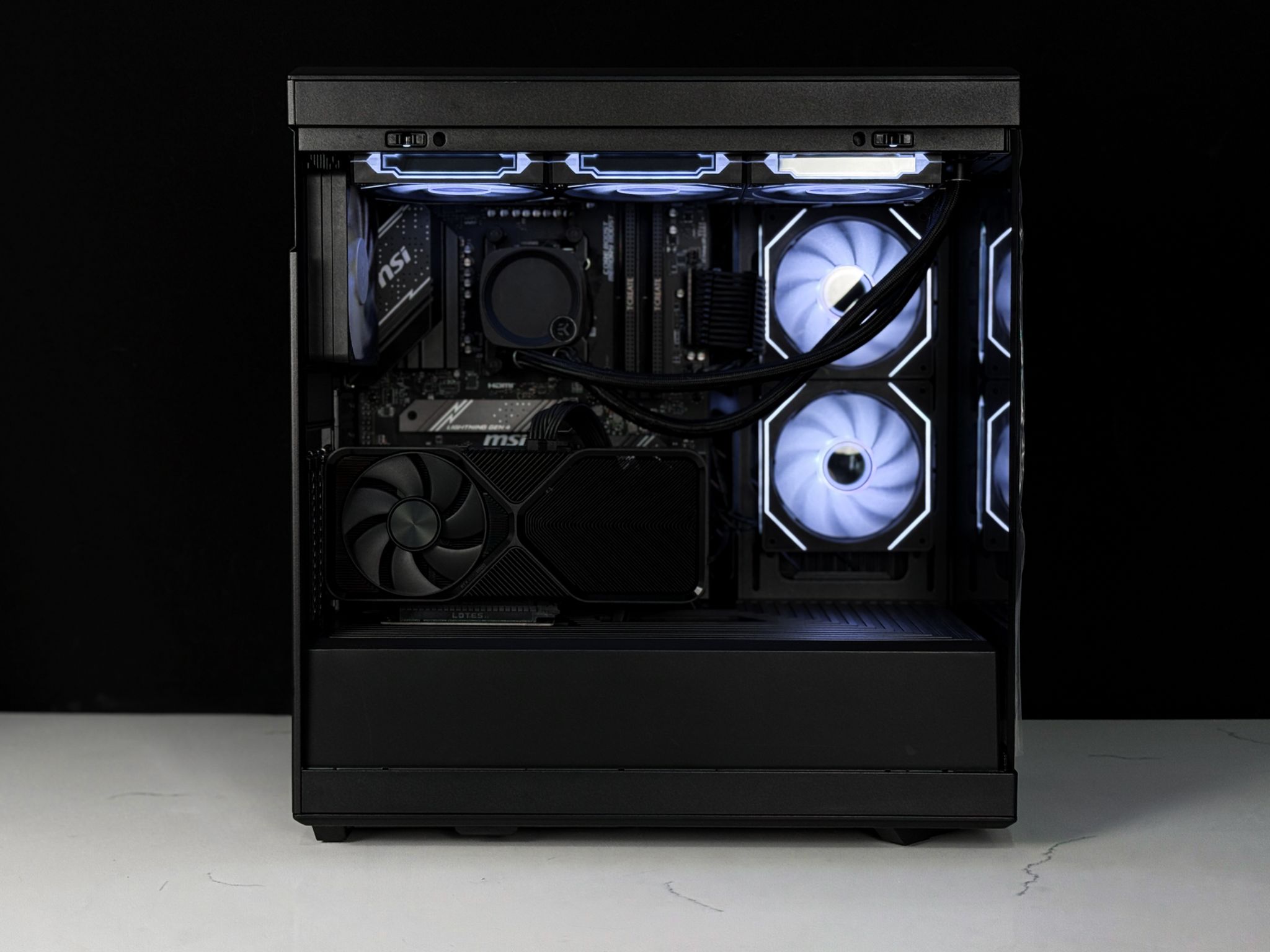 Blackout RGB Highend Gaming PC - 7900X | RTX 4070 Super | 32GB DDR5 | 2TB NVMe