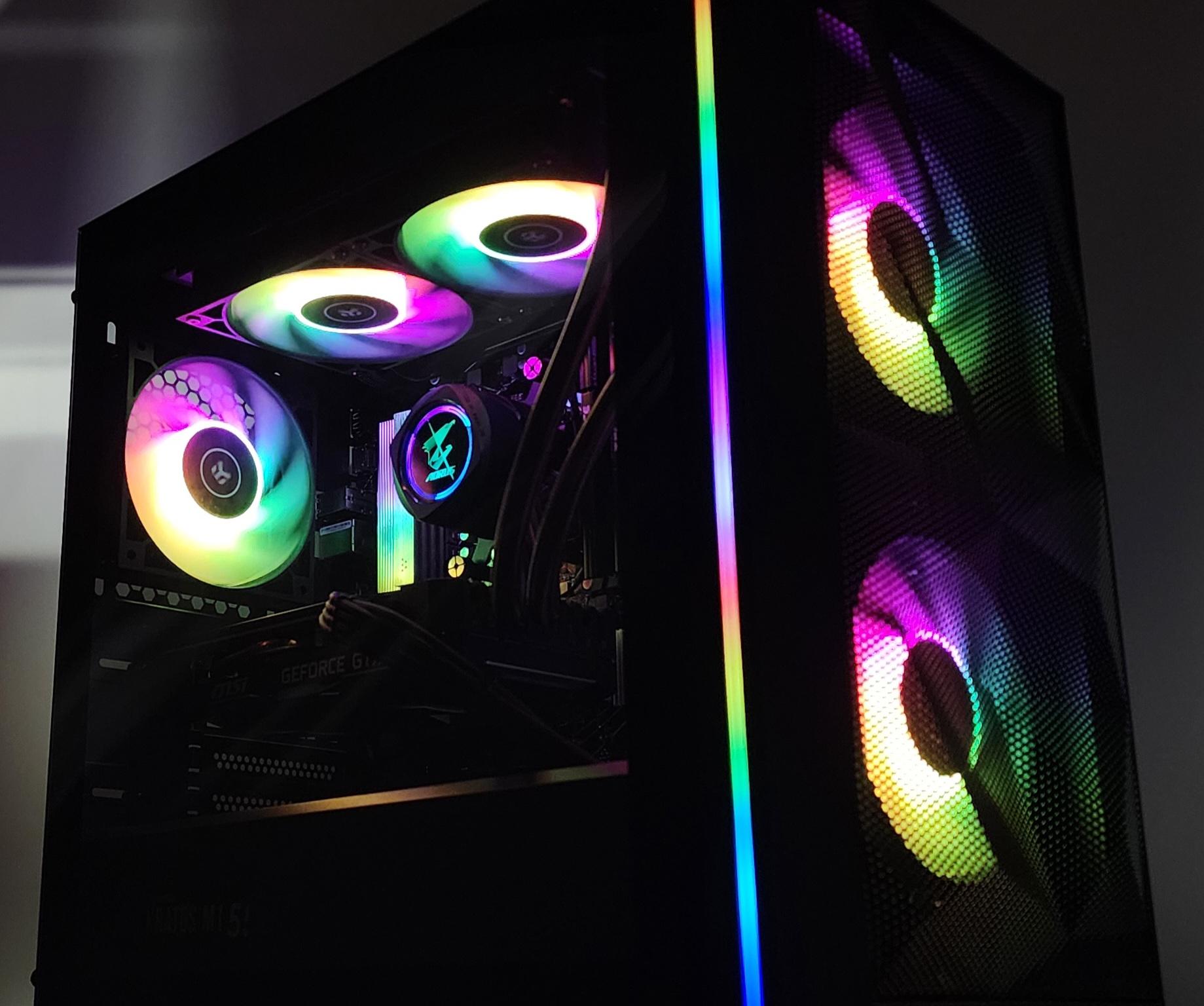 Gaming PC Ryzen 7 7800X3D 16GB RAM 1TB SSD GTX 1660 Ti 6GB Windows 11 Computer