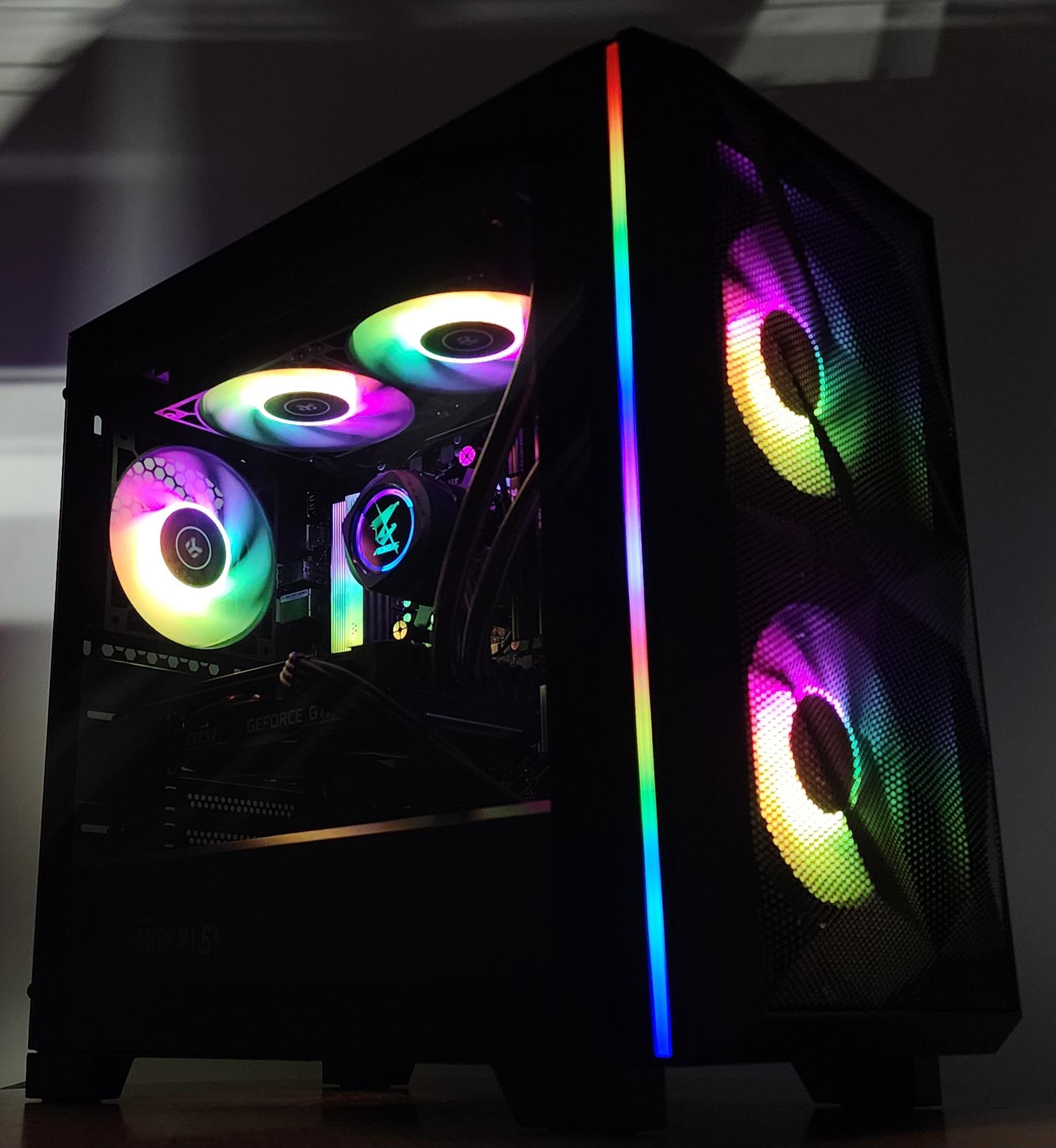 Gaming PC Ryzen 7 7800X3D 16GB RAM 1TB SSD GTX 1660 Ti 6GB Windows 11 Computer