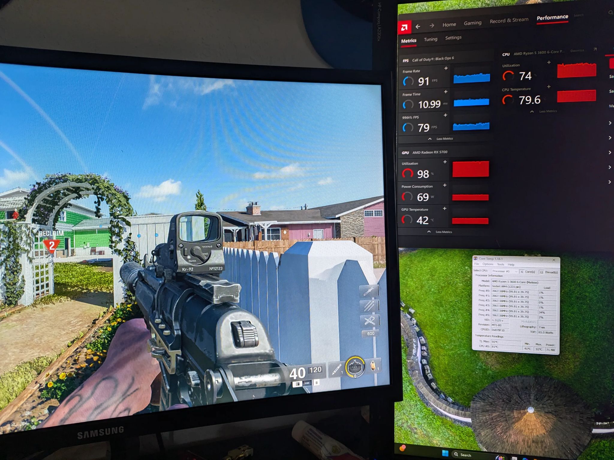 RGB Gaming PC Great for 1080p | Ryzen 5 3600, RX 5700 XT, 16gb 3200MHz RAM |