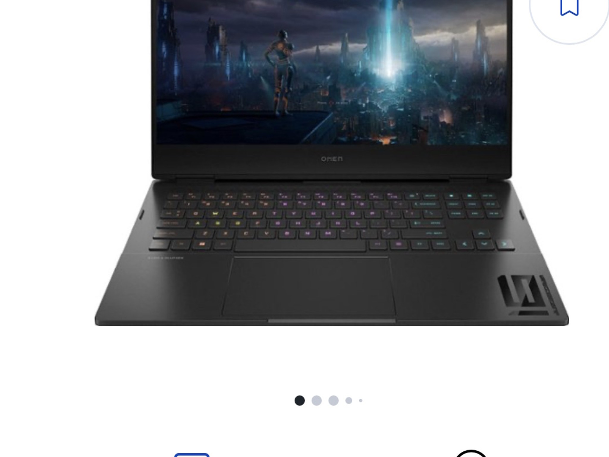 HP Omen 16.1" Gaming Laptop - Nvidia RTX 3050ti, Intel Core i7 12700h, 16gb DDR5 RAM, 1tb SSD