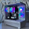 RTX 3060 Ti 8GB, Ryzen 5 5600X, 32GB RAM | White RGB Gaming Computer/PC