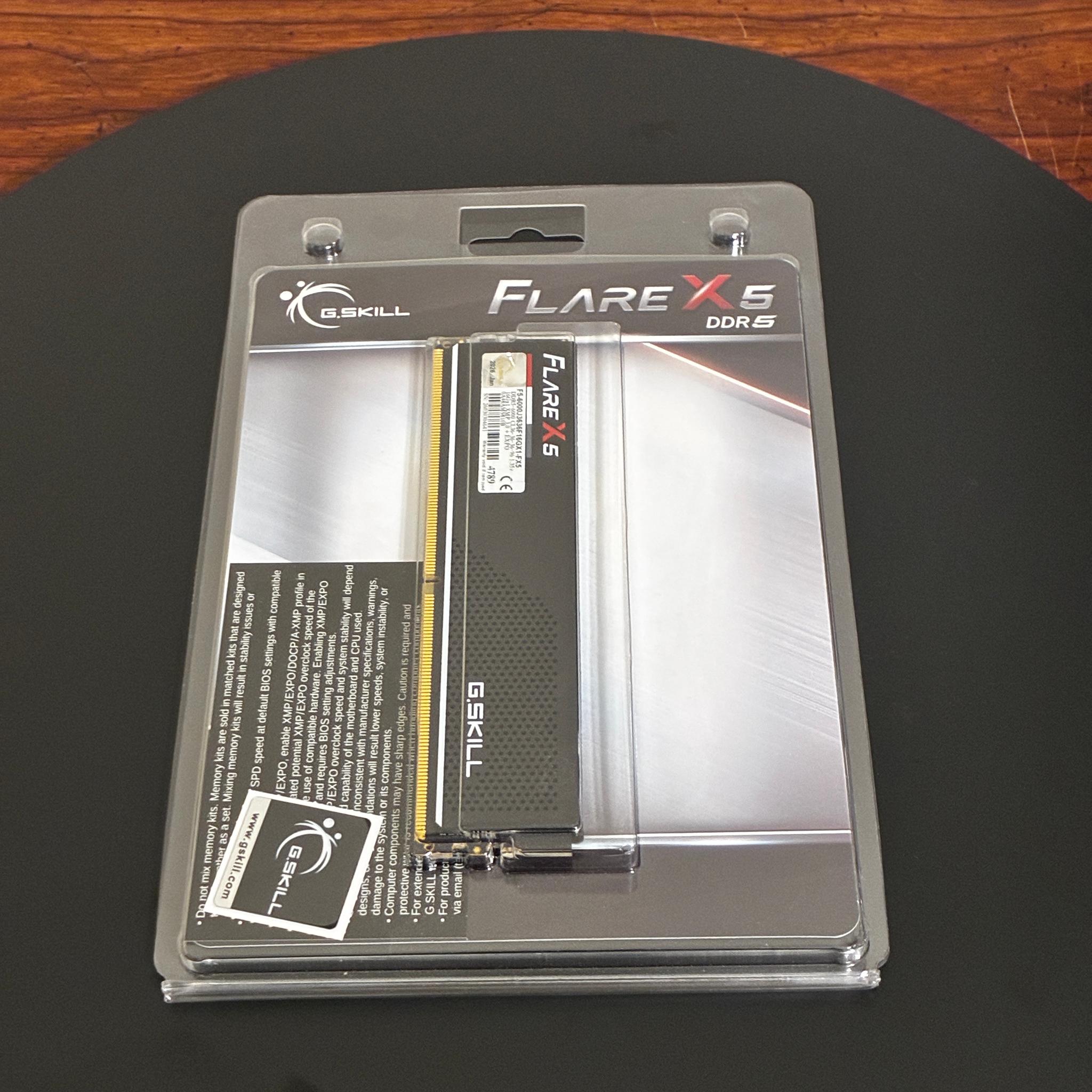 G.Skill Flare X5 16GB DDR5-5600 (1x16GB)
