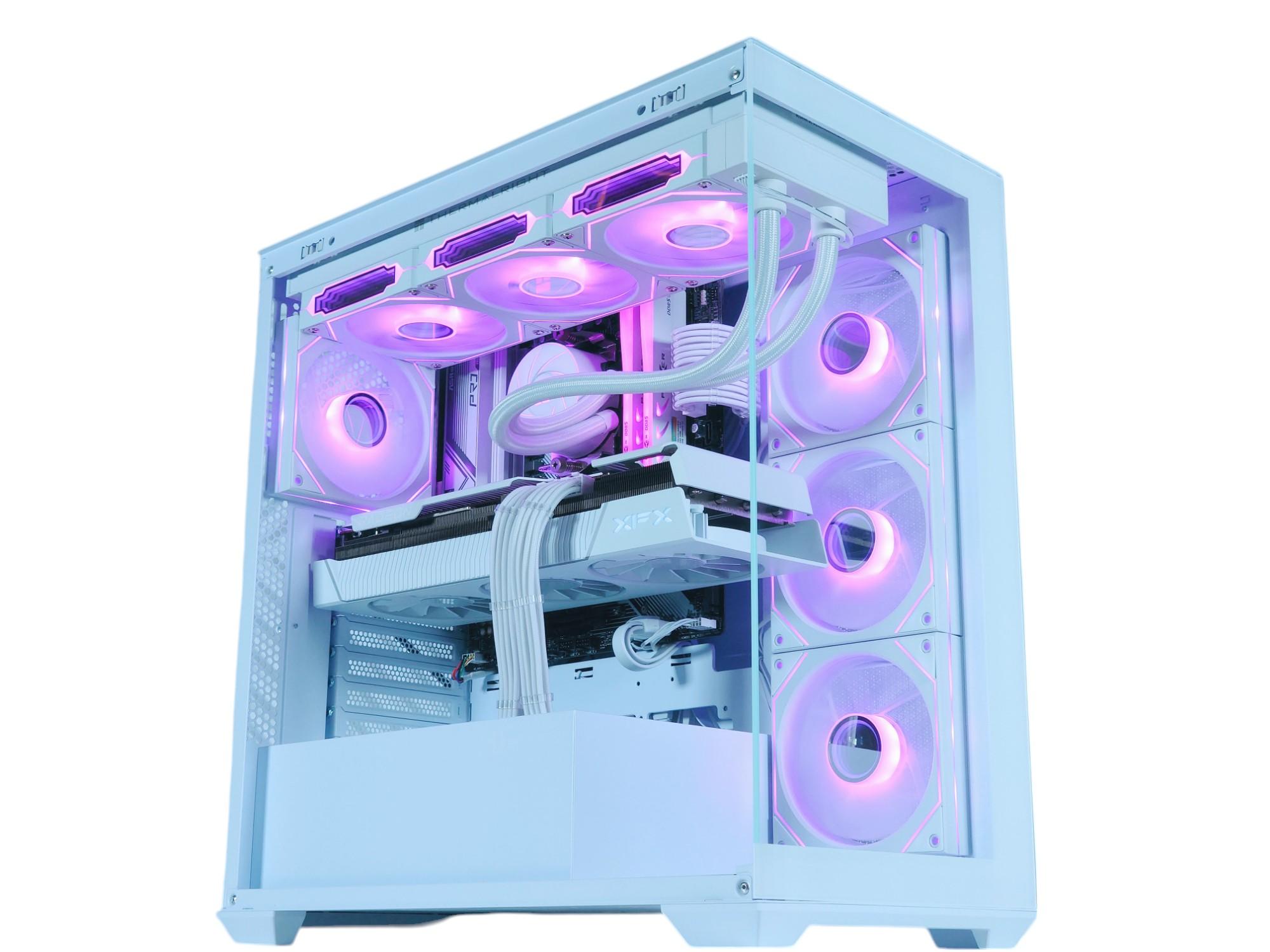 ☆Polaris❄️Liquid Cooled Gaming PC❄️AMD RX 7800 XT 16GB❄️AMD Ryzen 7 8700F❄️32GB DDR5❄️1TB SSD