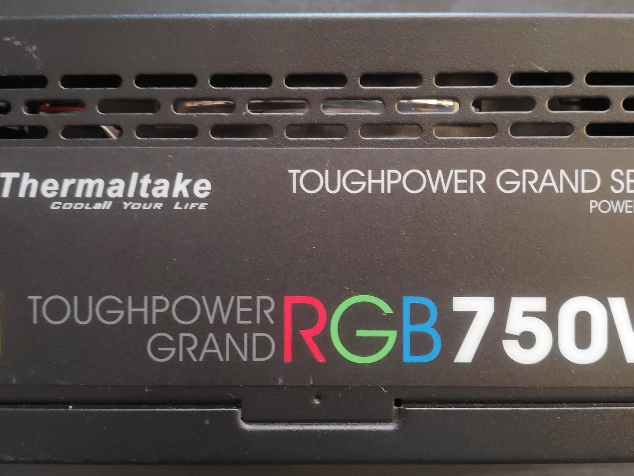 Thermaltake Toughpower Grand RGB 750W, Fully Modular 80 Plus Gold Power Supply
