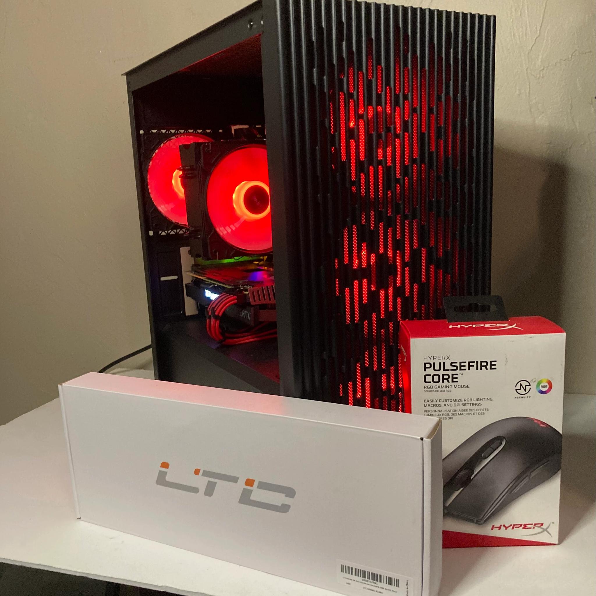 Ryzen 5 5500/RTX 2070 Super Gaming PC w/ FREE Gaming Mouse & Keyboard