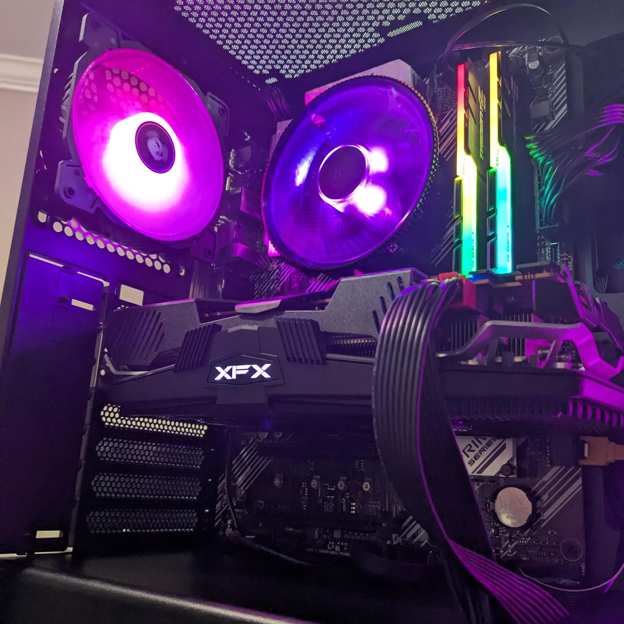 220 FPS Fortnite | 180 Day Warranty | RGB! Ryzen 5 5500, 16GB RAM, RX 5600 XT 6GB, 512GB SSD, Win11