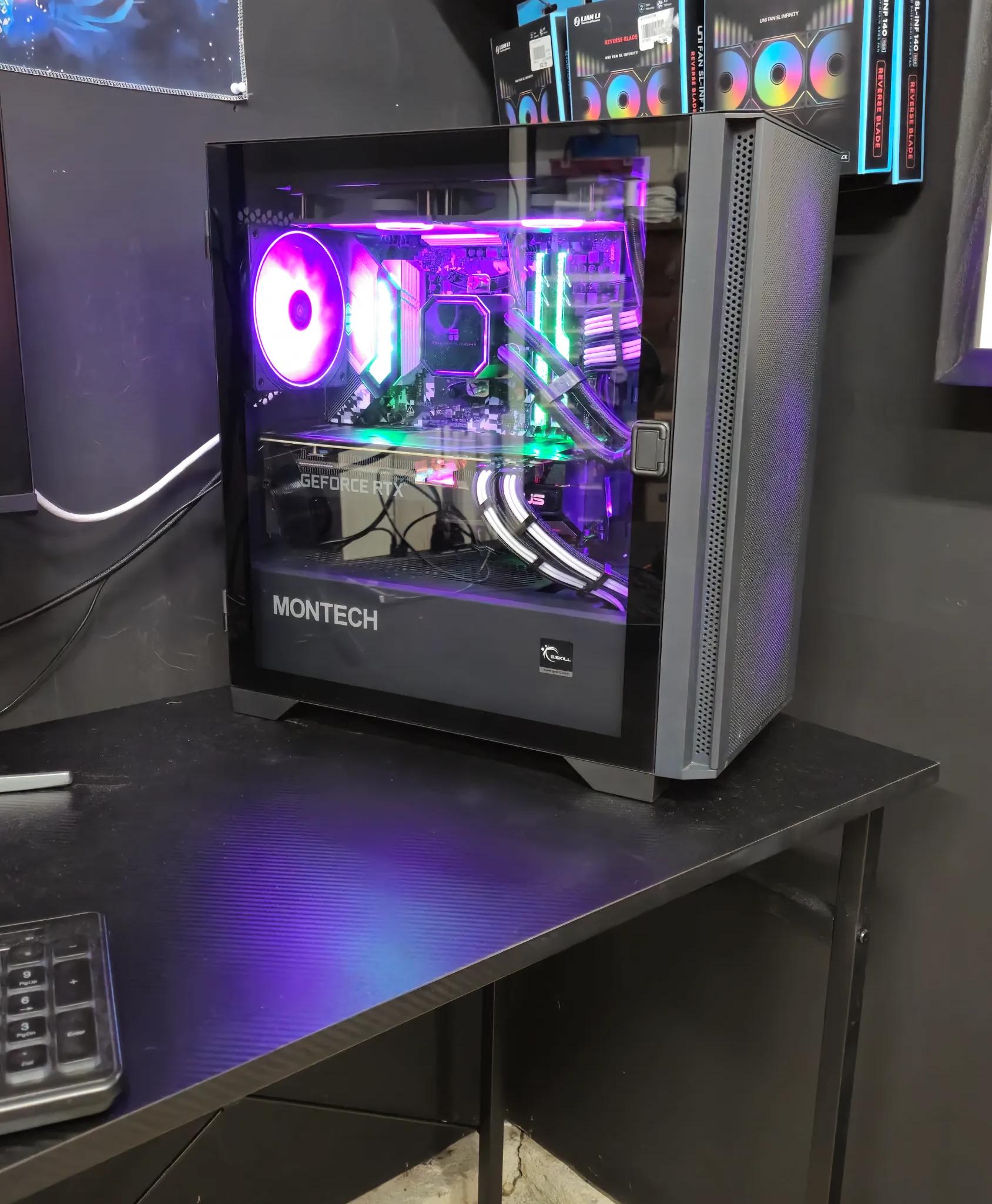 Custom Gaming PC - 5700X3D - RTX 3070 - 32GB Trident Z Royal 4000MHz
