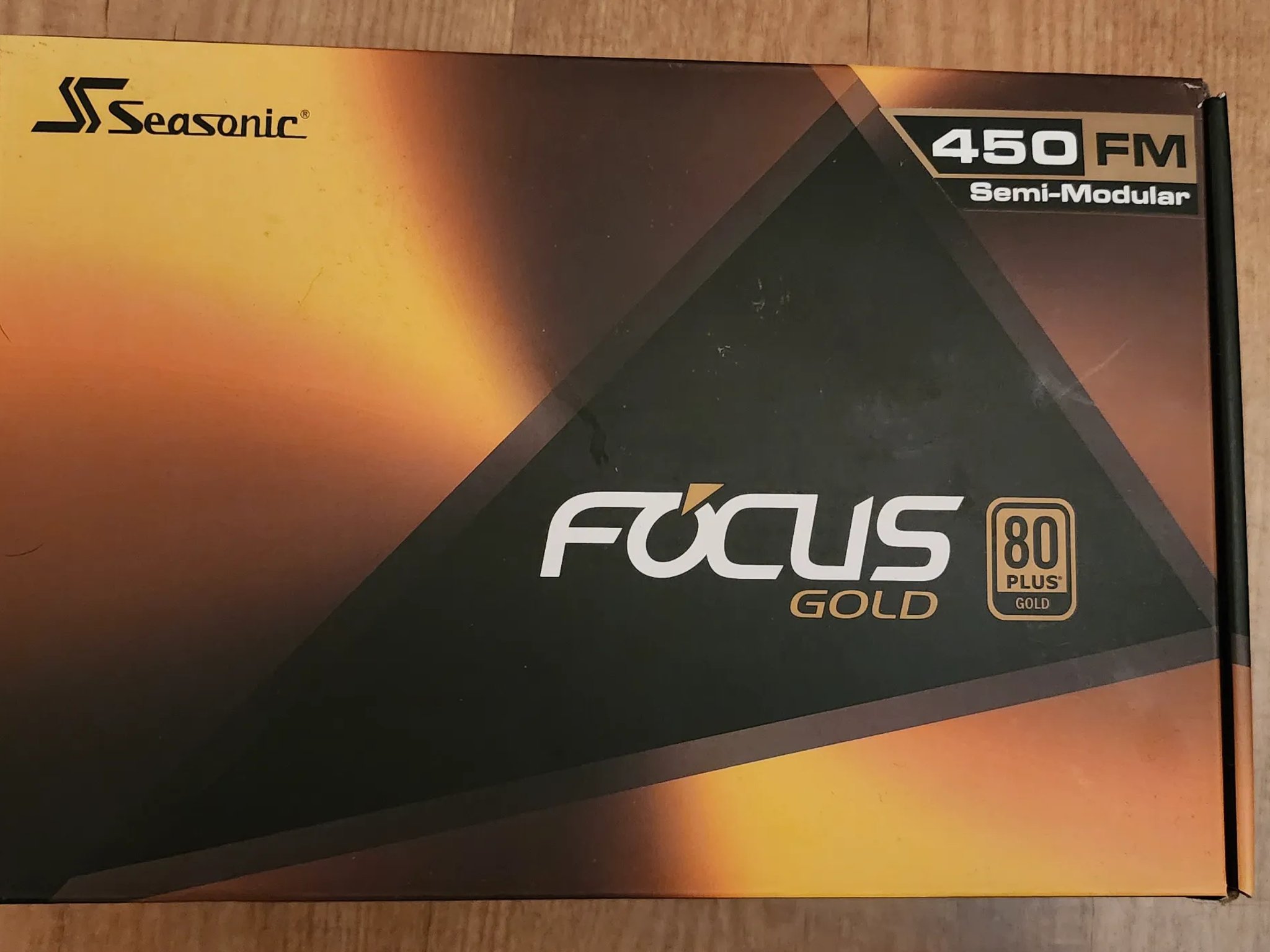 Seasonic Focus 450 Gold Plus Semi-Modular PSU