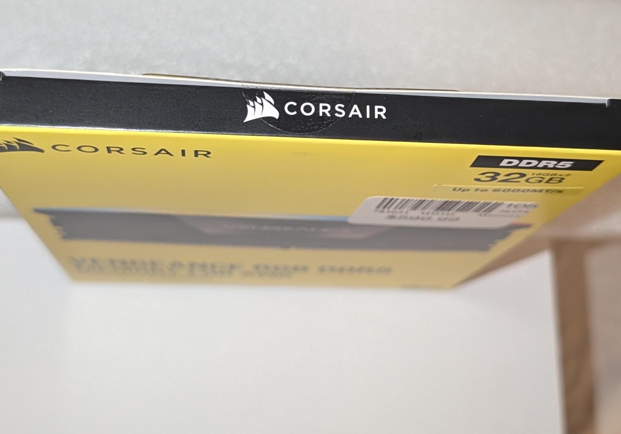 VENGEANCE RGB 32GB (2x16GB) DDR5 DRAM Up To 6000MT/s CL30 AMD EXPO & Intel XMP Memory Kit
