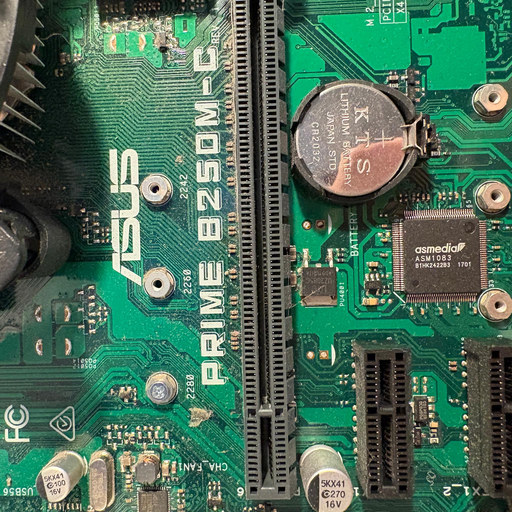 B250 Motherboard + i5 7400 Combo