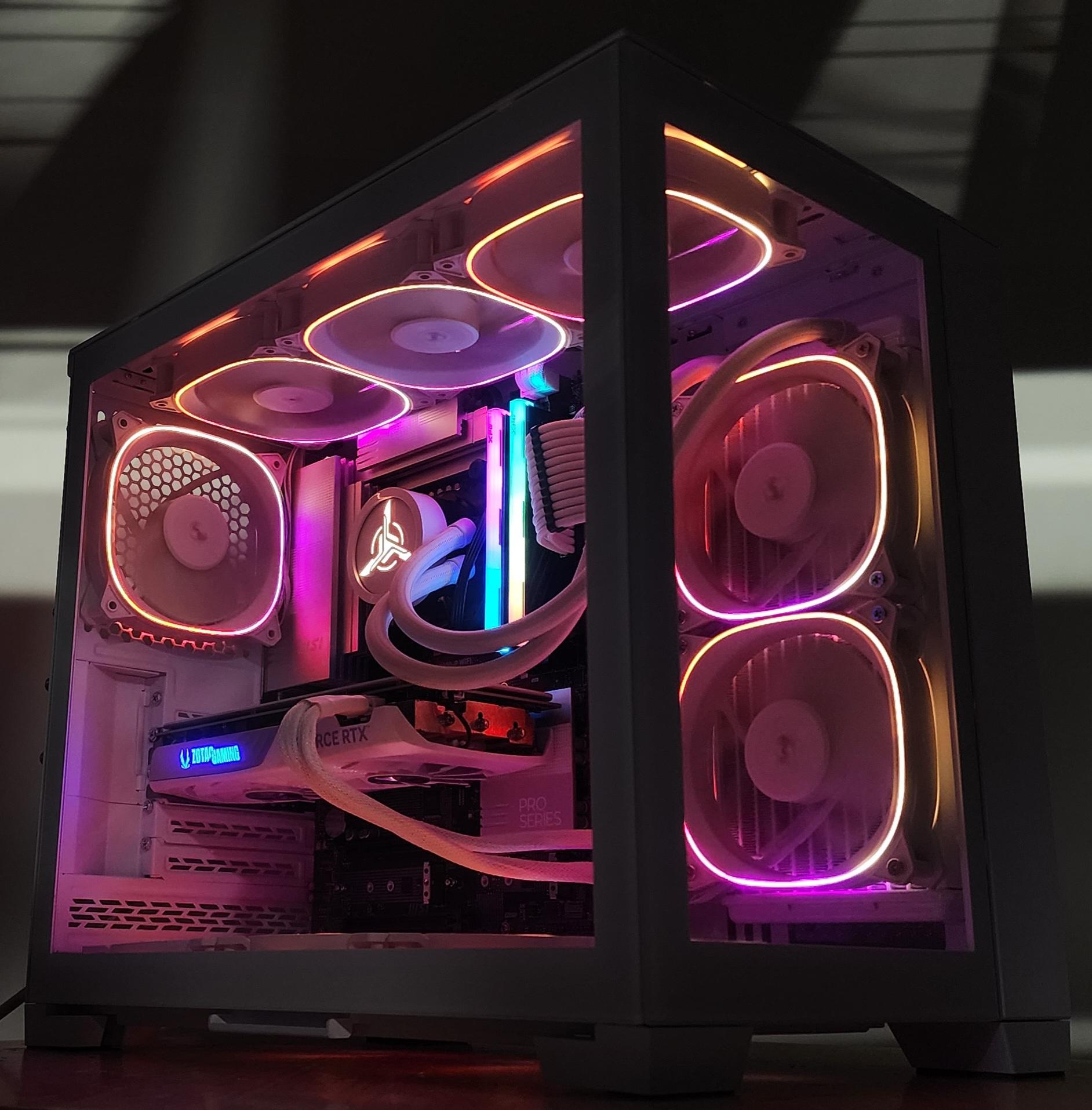 Gaming PC Ultra 7 265K 32GB RAM 1TB SSD RTX 4070 SUPER 12GB Windows 11 Computer