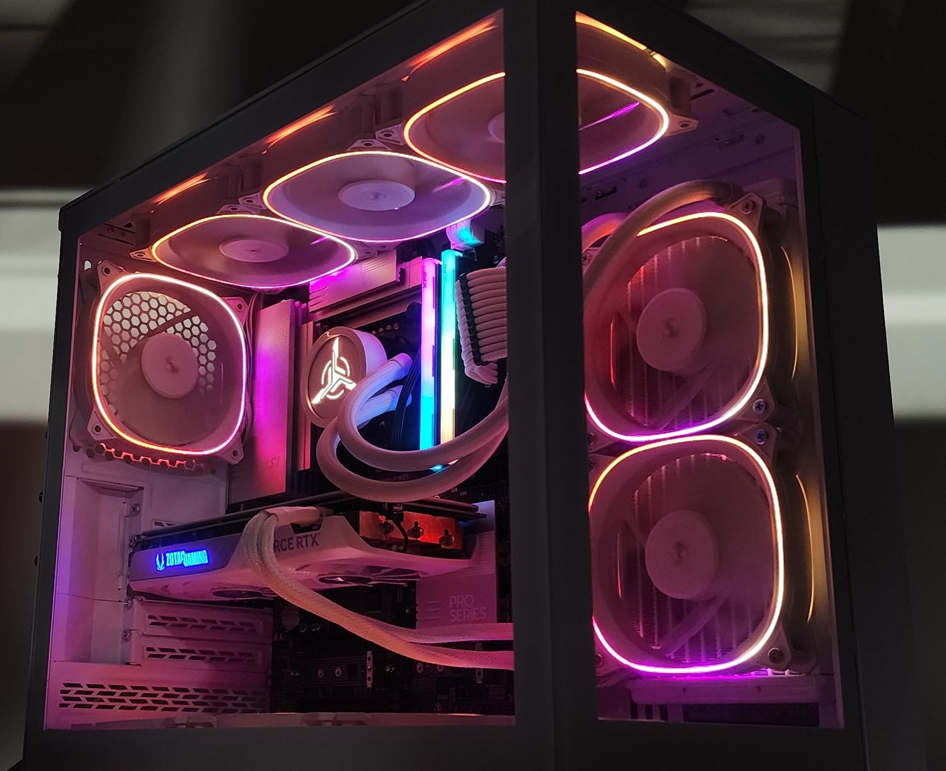 Gaming PC Ultra 7 265K 32GB RAM 1TB SSD RTX 4070 SUPER 12GB Windows 11 Computer
