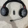 HyperX - Cloud Flight Wireless Gaming Headset for PC, PS4 PS5 - Black/Red