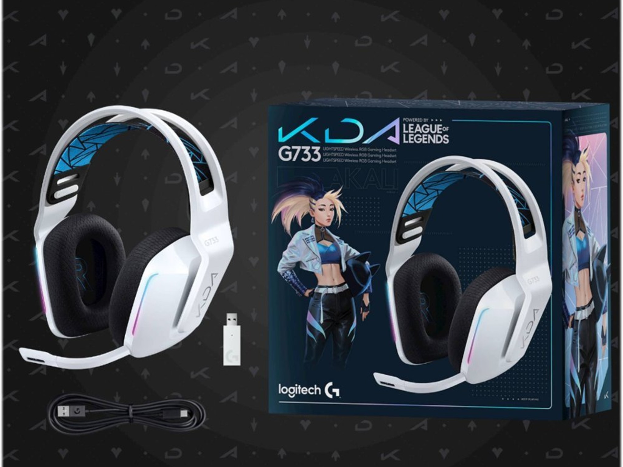 Logitech G733 Lightspeed Wireless Gaming Headset