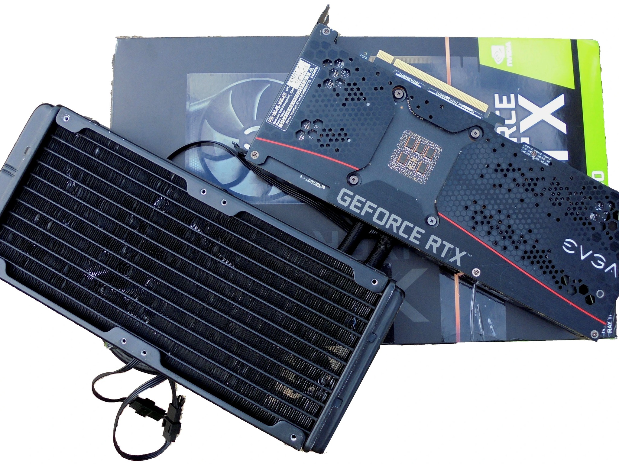 NVIDIA RTX 3080 - 10GB GDDR6X - EVGA XC3 Hybrid - 10G-P5-3888-KR