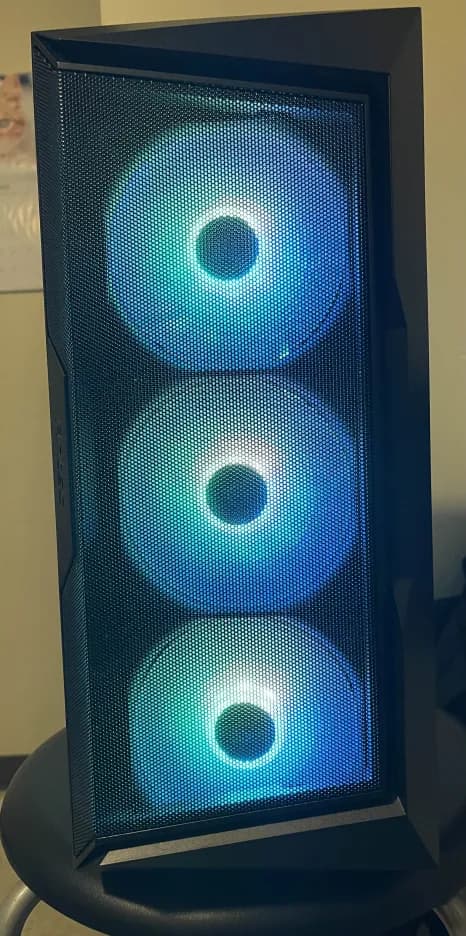 Nvidia RTX 2070 Super | RYZEN 7 3700X | 16GB RAM | 1TB M.2 NVMe SSD | Black Gaming PC