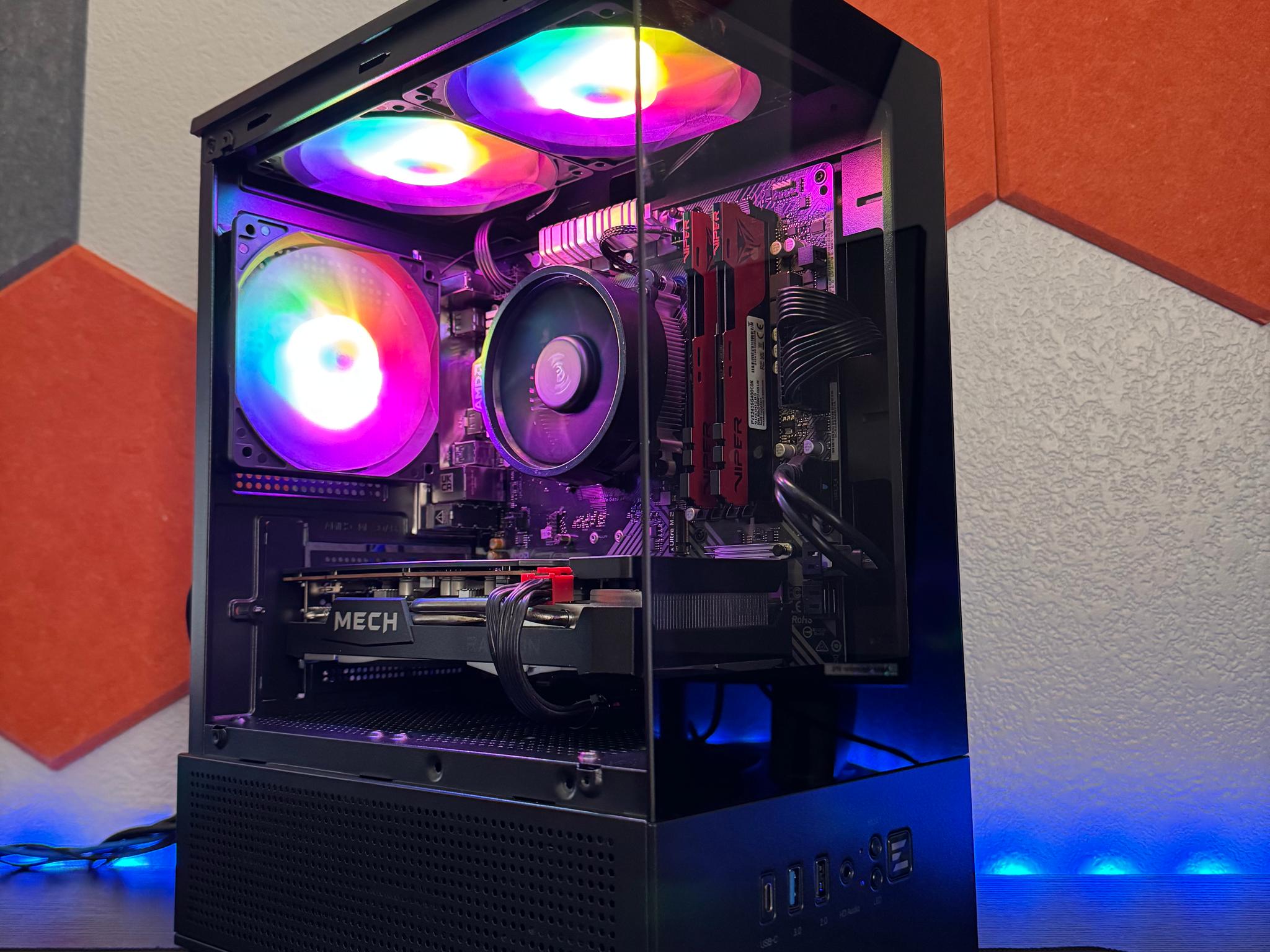 🔥 BUDGET 1080p GAMING BEAST — RYZEN 5 5500 + RX 6600 🔥