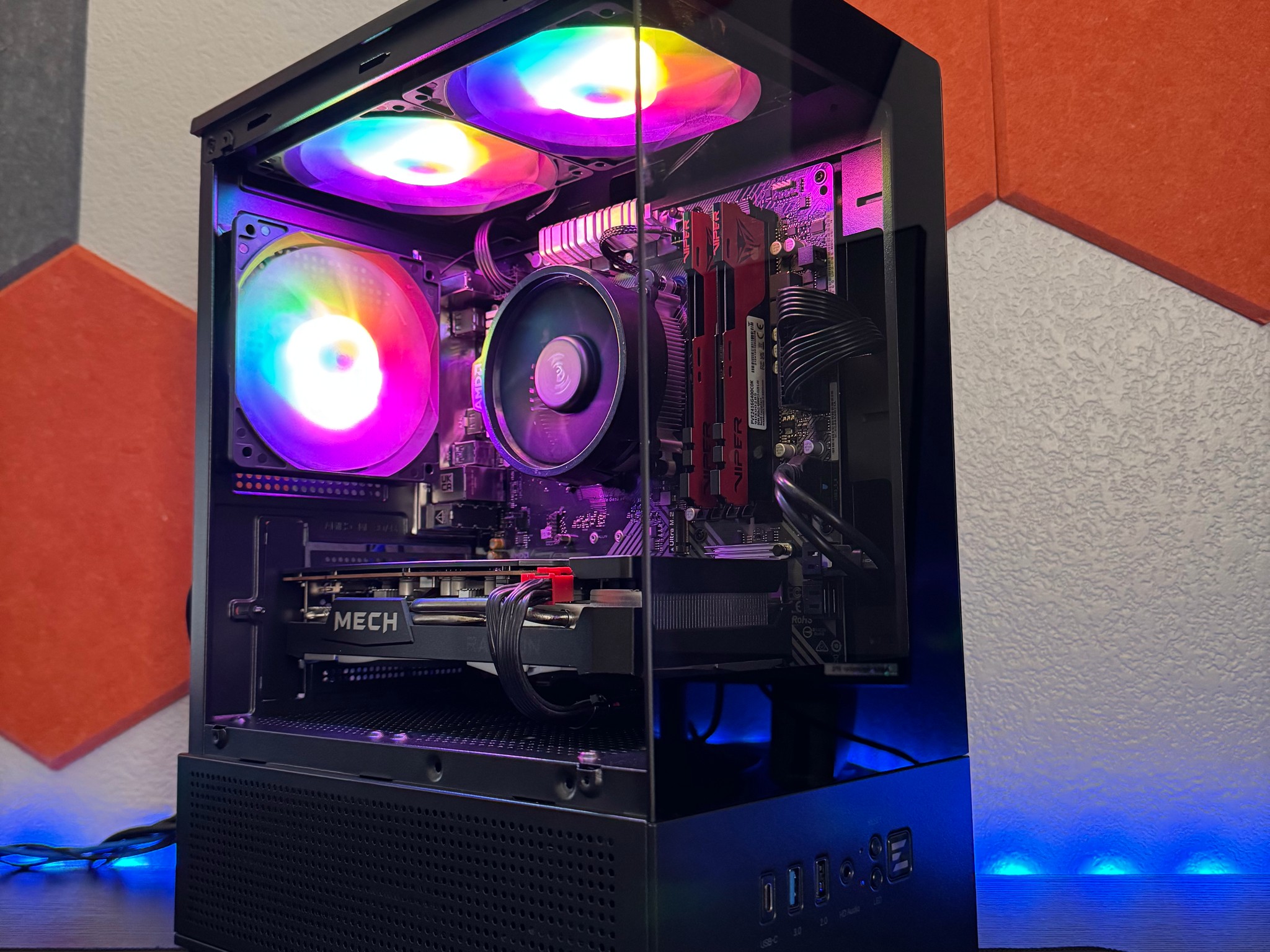 🔥 BUDGET 1080p GAMING BEAST — RYZEN 5 5500 + RX 6600 🔥
