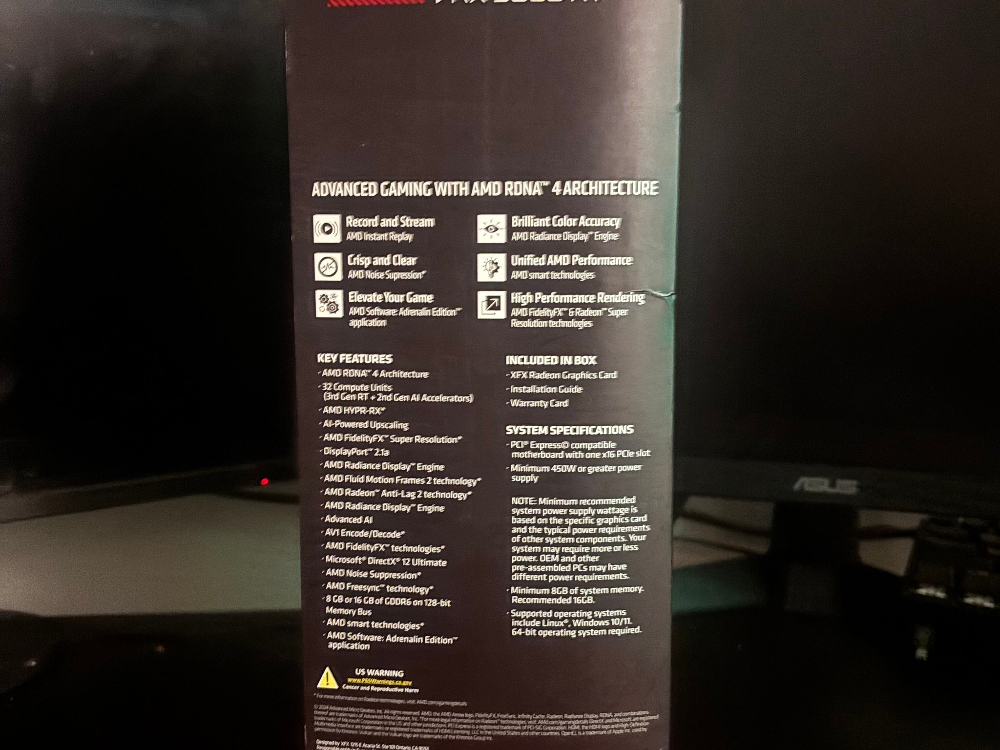 XFX swift 9060XT 16GB model dual fan