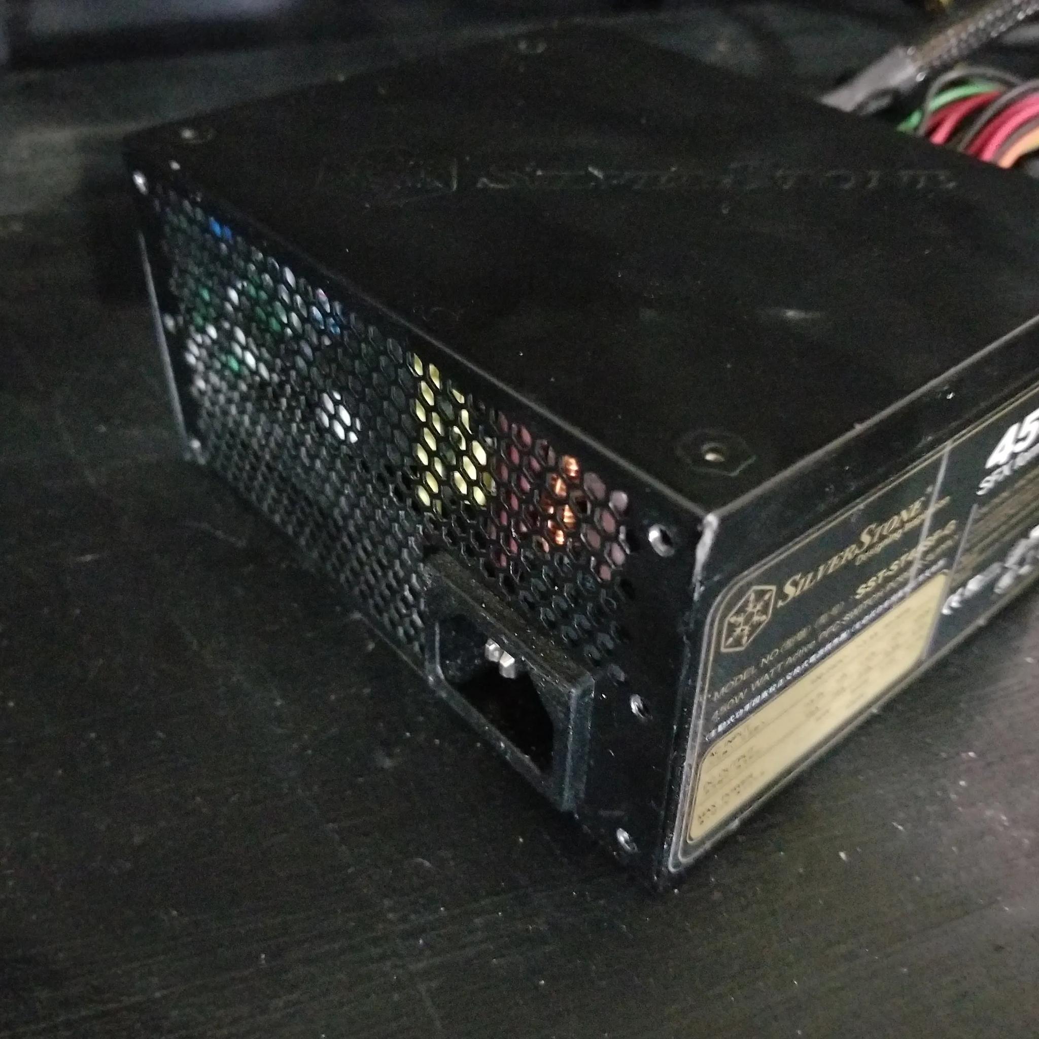 great value/Silverstone sfx 450w power supply/80 plus gold/fully modular