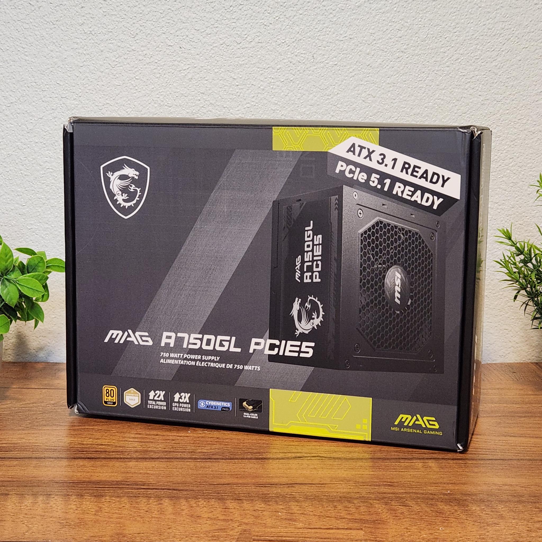 MSI MAG A750GL PCIE5 Power Supply | Good Condition