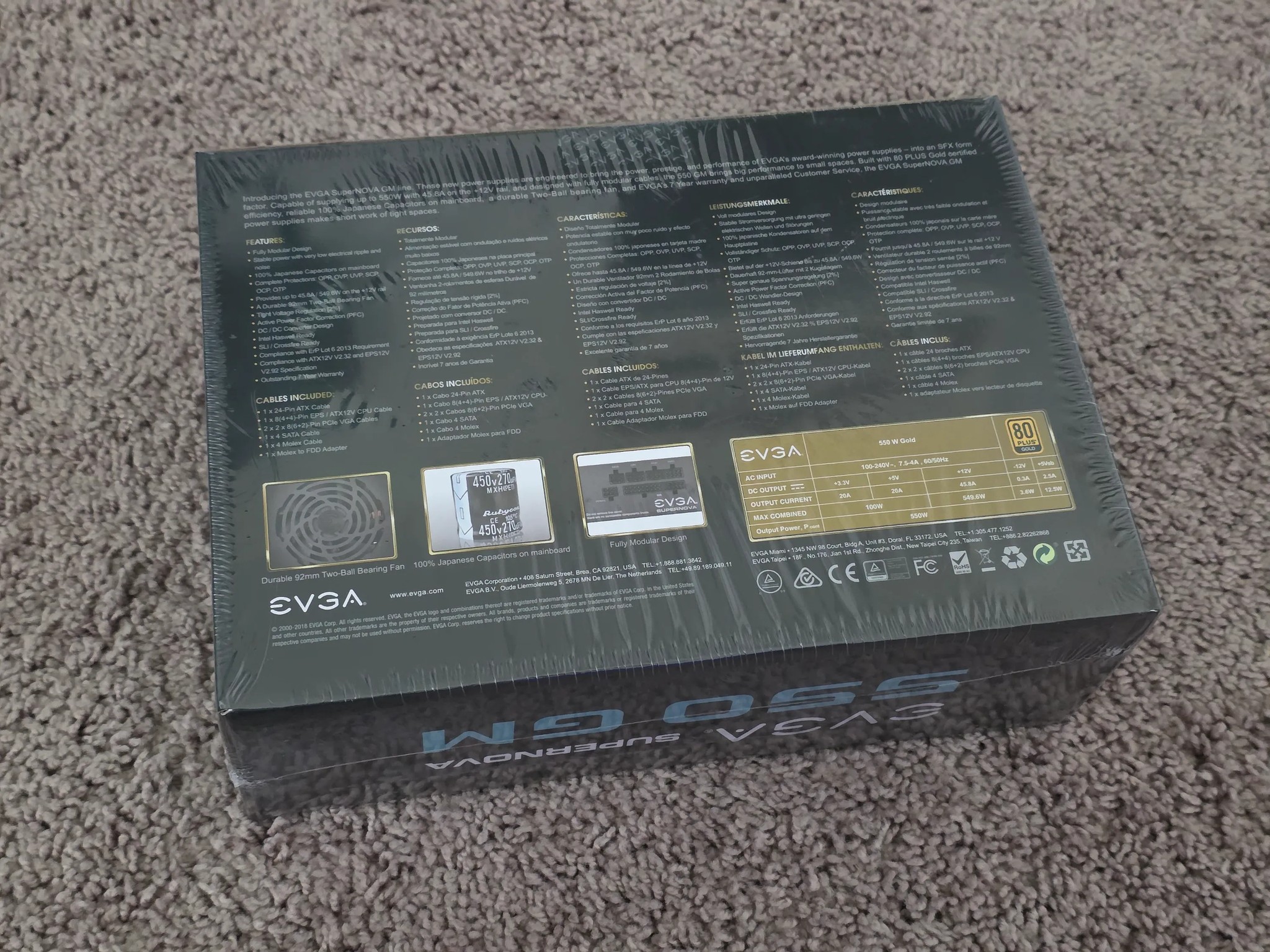 EVGA Supernova 550w SFX Power Supply