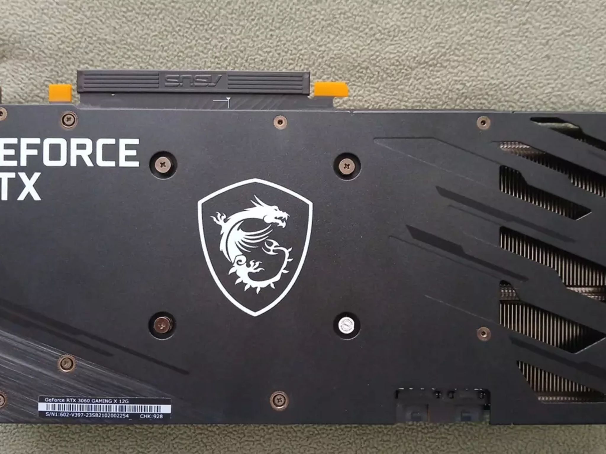 MSI Gaming X Geforce RTX 3060 12GB