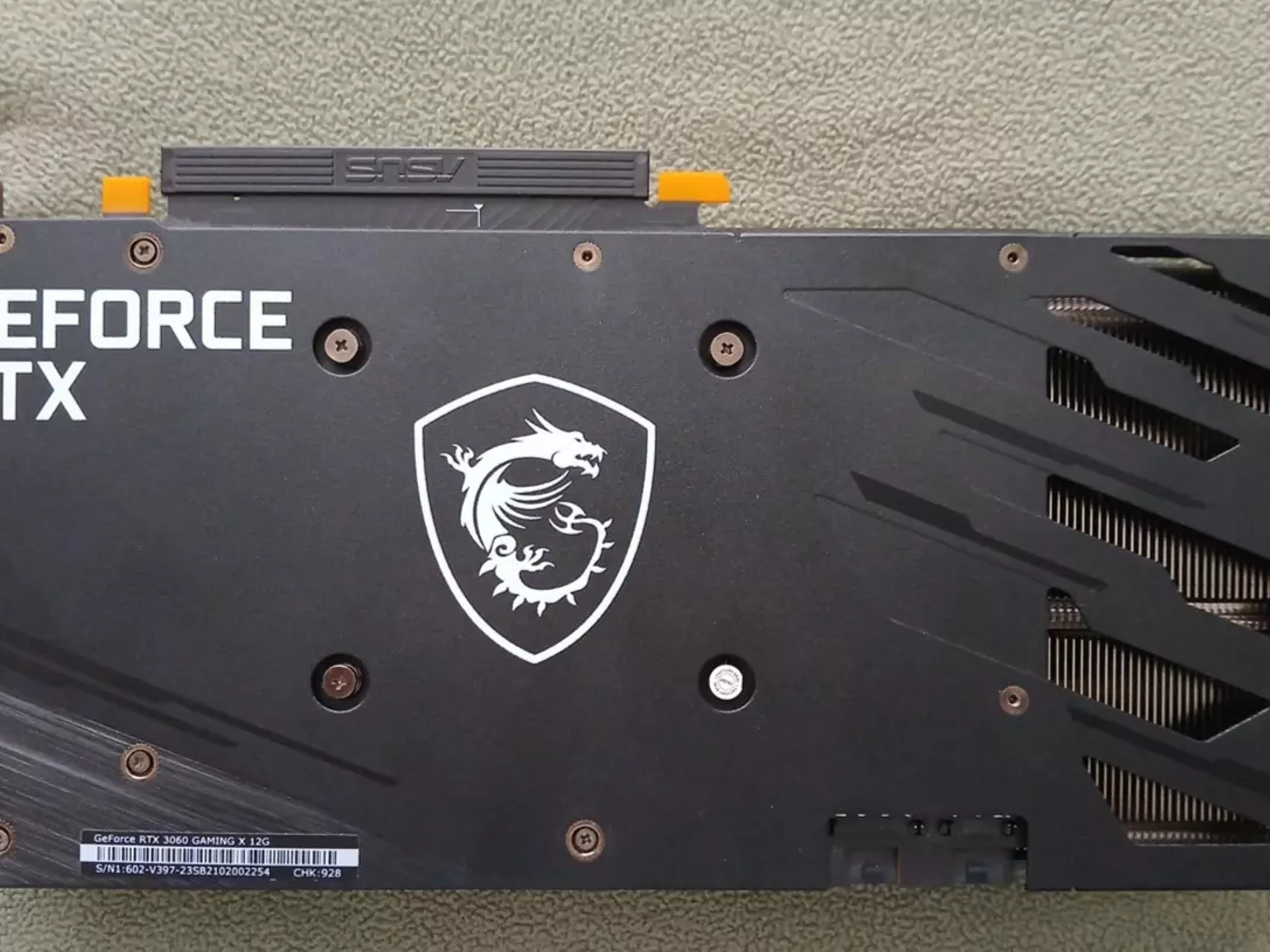 MSI Gaming X Geforce RTX 3060 12GB