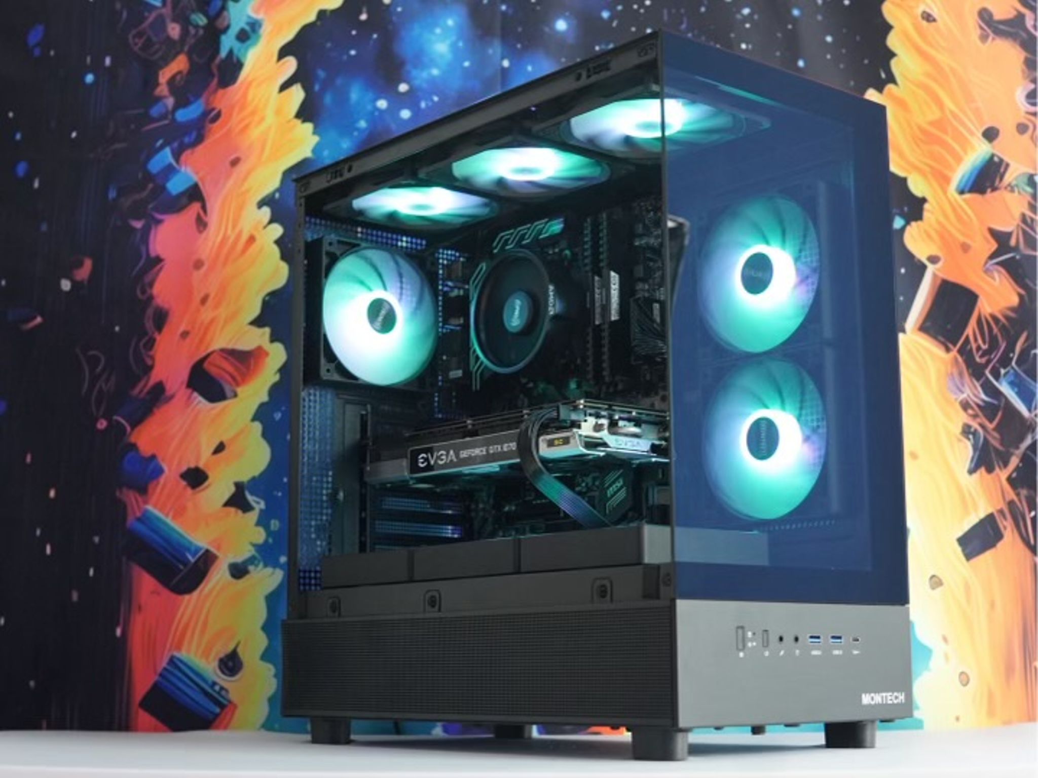 Nvidia 1070 Gaming PC | Ryzen 5 2600x|16GB  Ram|500GB SSD |Wifi|