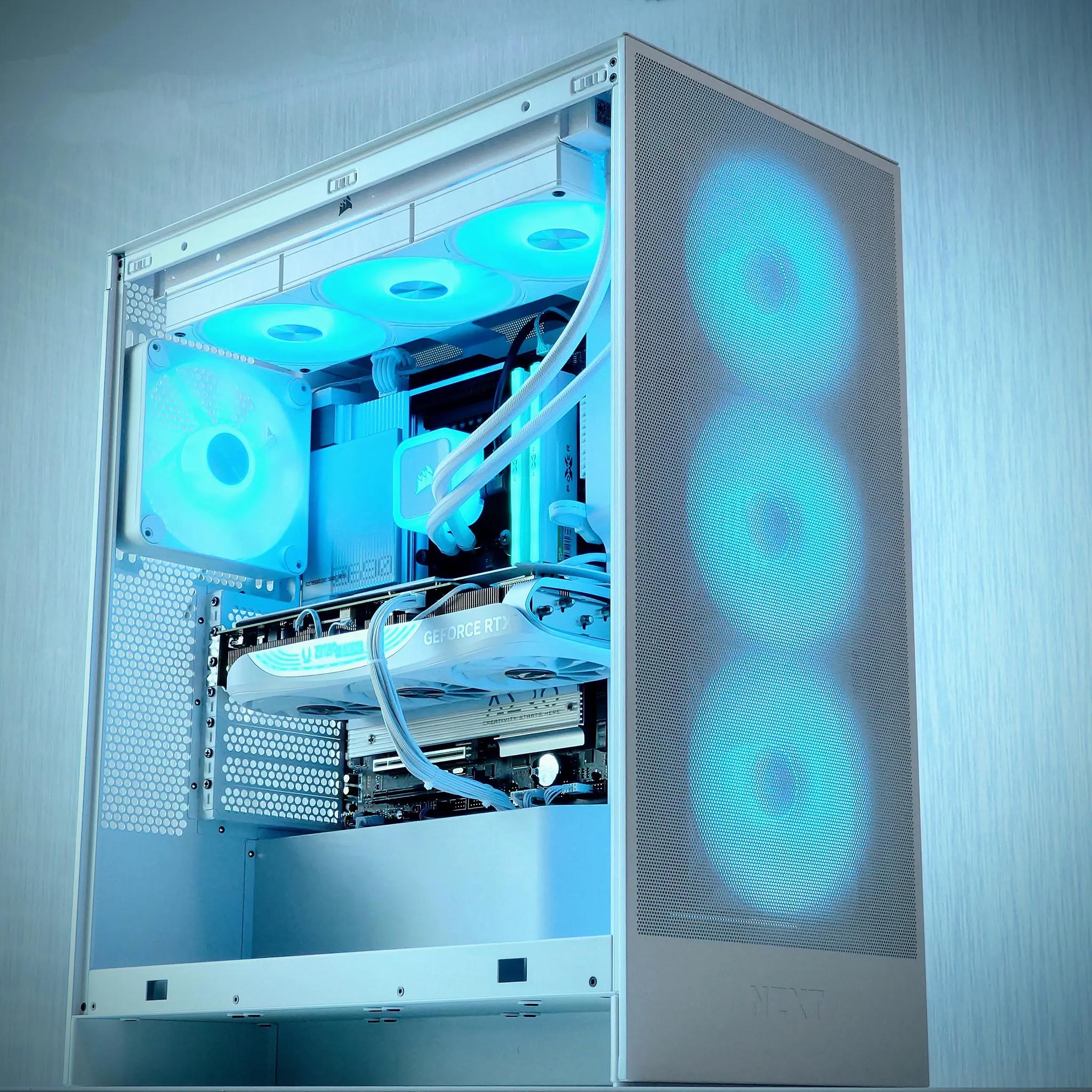🤍🐻‍❄️ Extreme Gaming PC⚪Nvidia RTX 4070 Ti Super 16GB⚪Intel i9 12900KS 16 core⚪32GB DDR5
