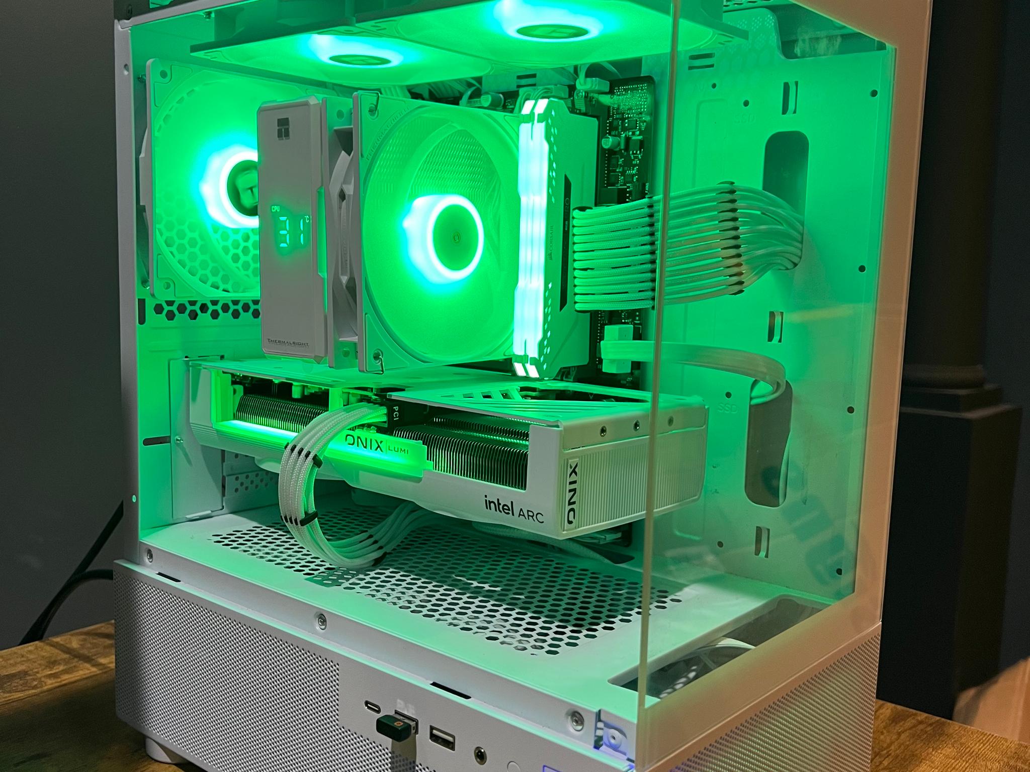 i5-12600kF / Arc B580 “LUMI White” Gaming PC