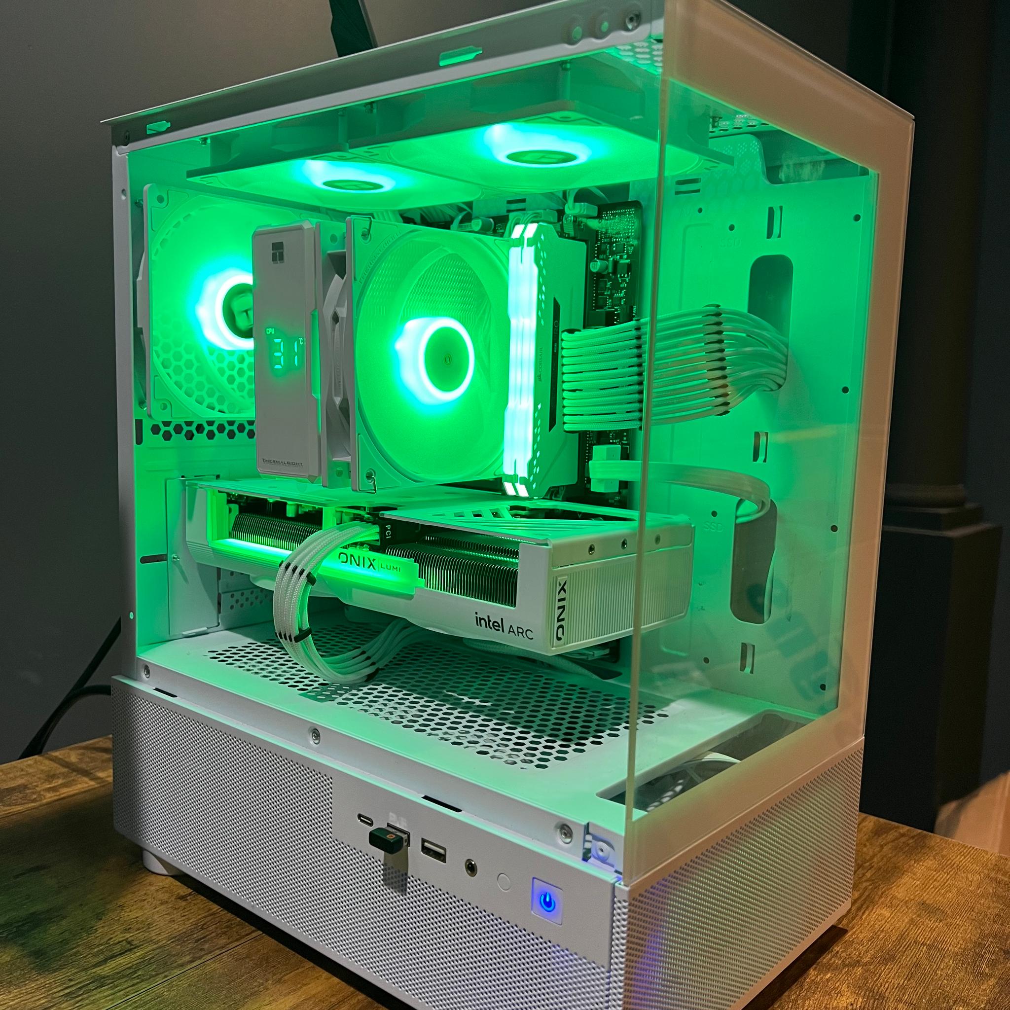 i5-12600kF / Arc B580 “LUMI White” Gaming PC